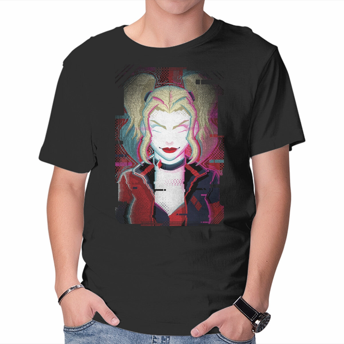 Harley Quinn Glitch Essential layering piece Chilly Day Wear
