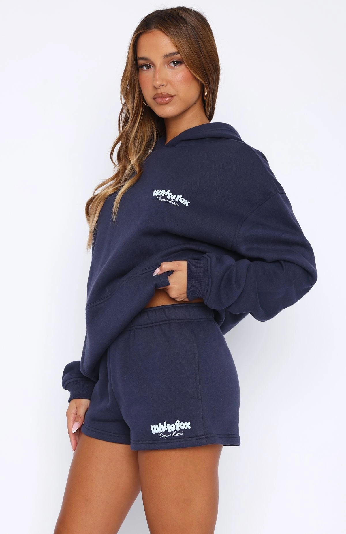 Comfort waistband Anti Friction Seams High Above Lounge Shorts Navy