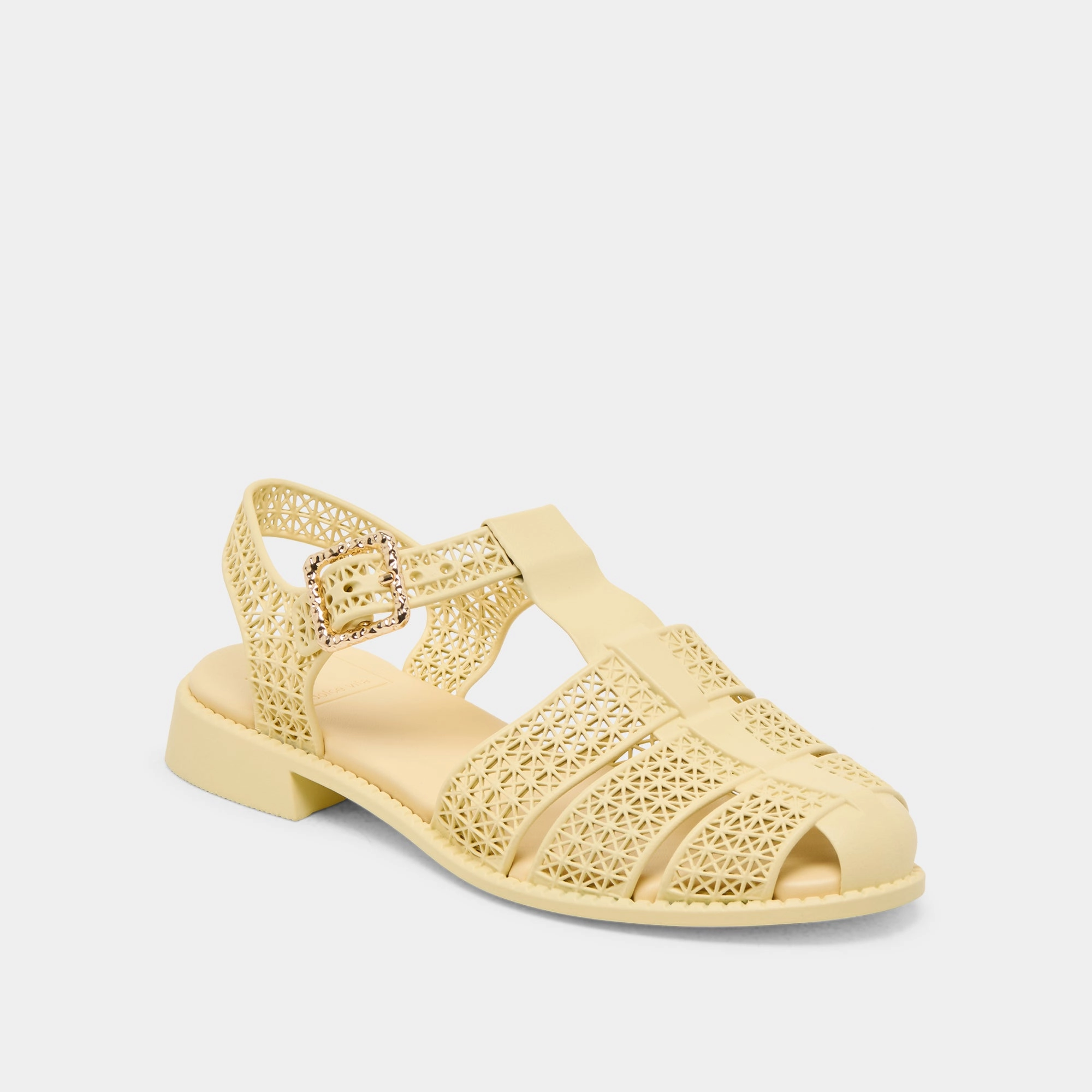 HOLIS 3D SANDALS LT YELLOW Shock Diffusing Heel