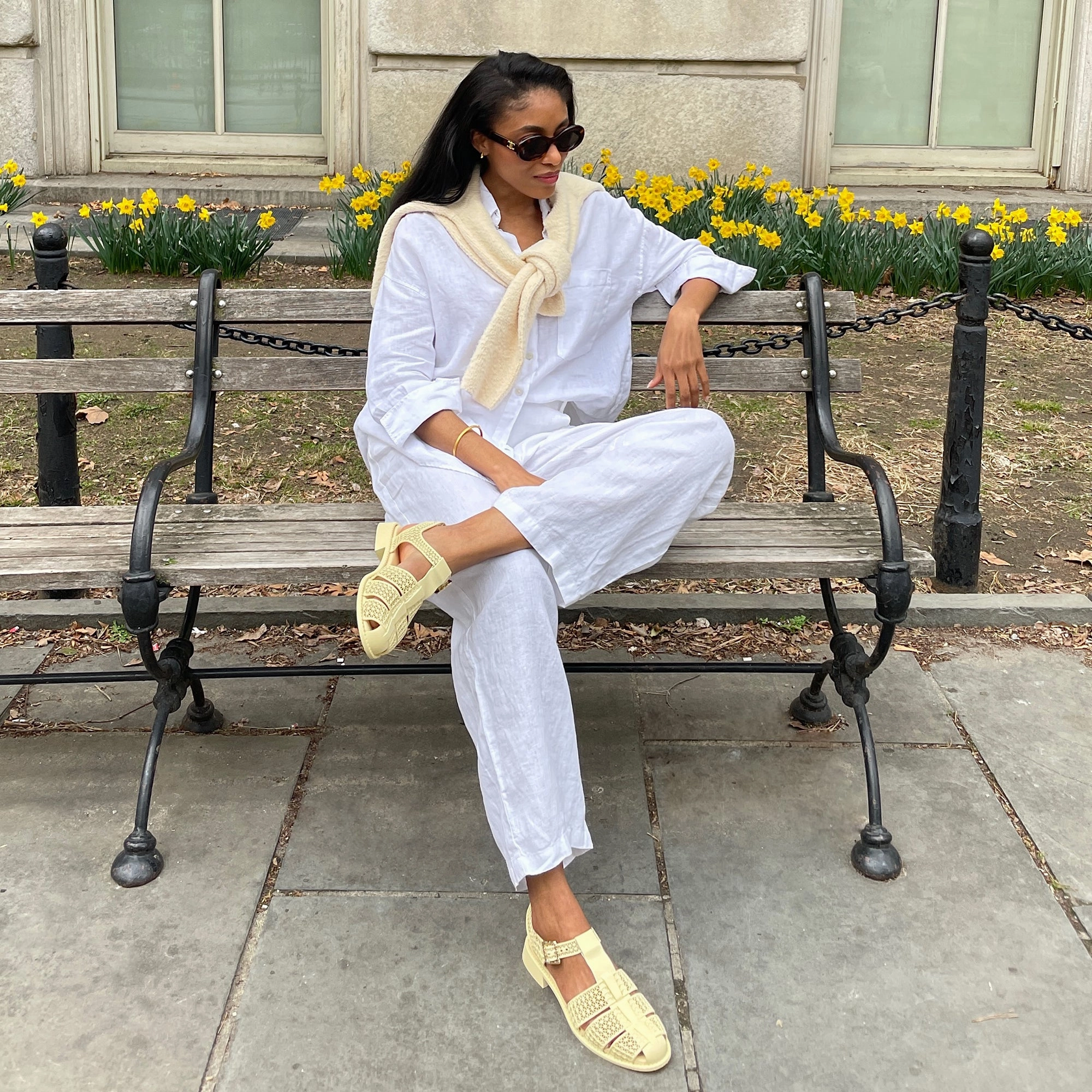 HOLIS 3D SANDALS LT YELLOW Thermoplastic Elastomer Frame