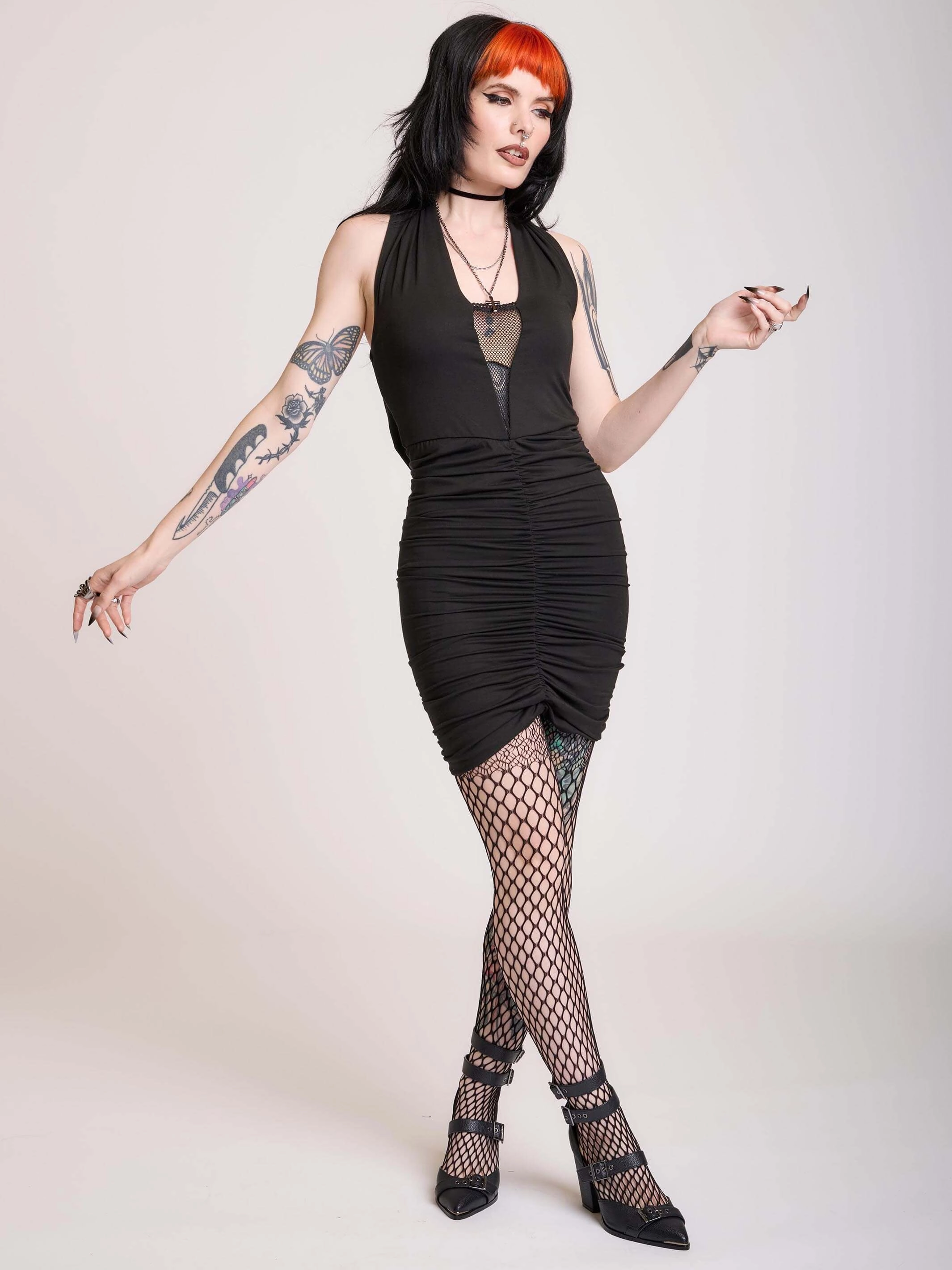 Everyday Piece Hooded Cocktail Dress