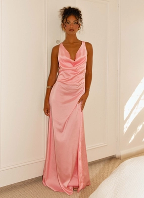 Chic boho dress Musa Maxi Dress - Candy