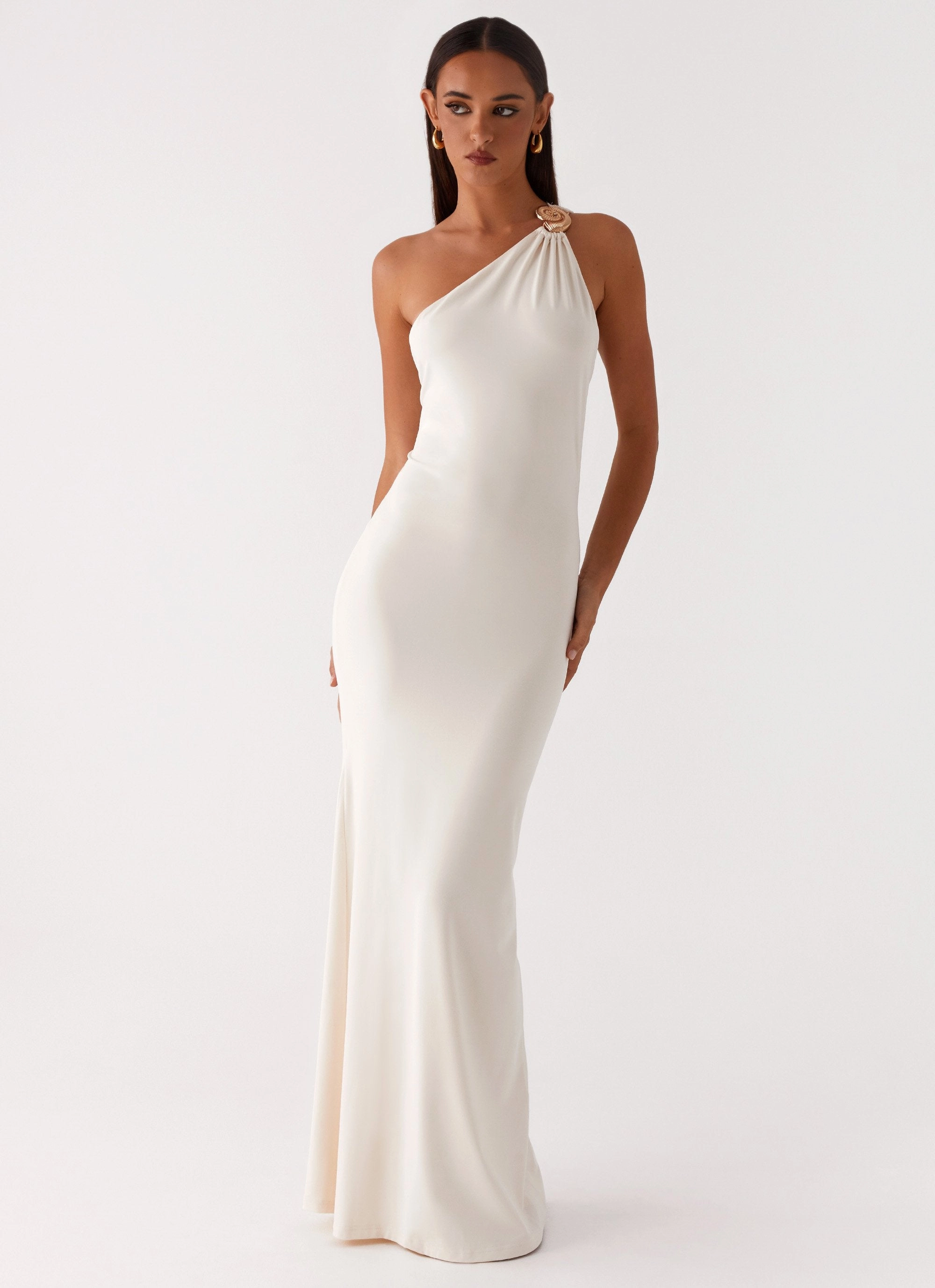 Infinity Maxi Dress - Ivory Tear-resistant EcoFriendlyDye