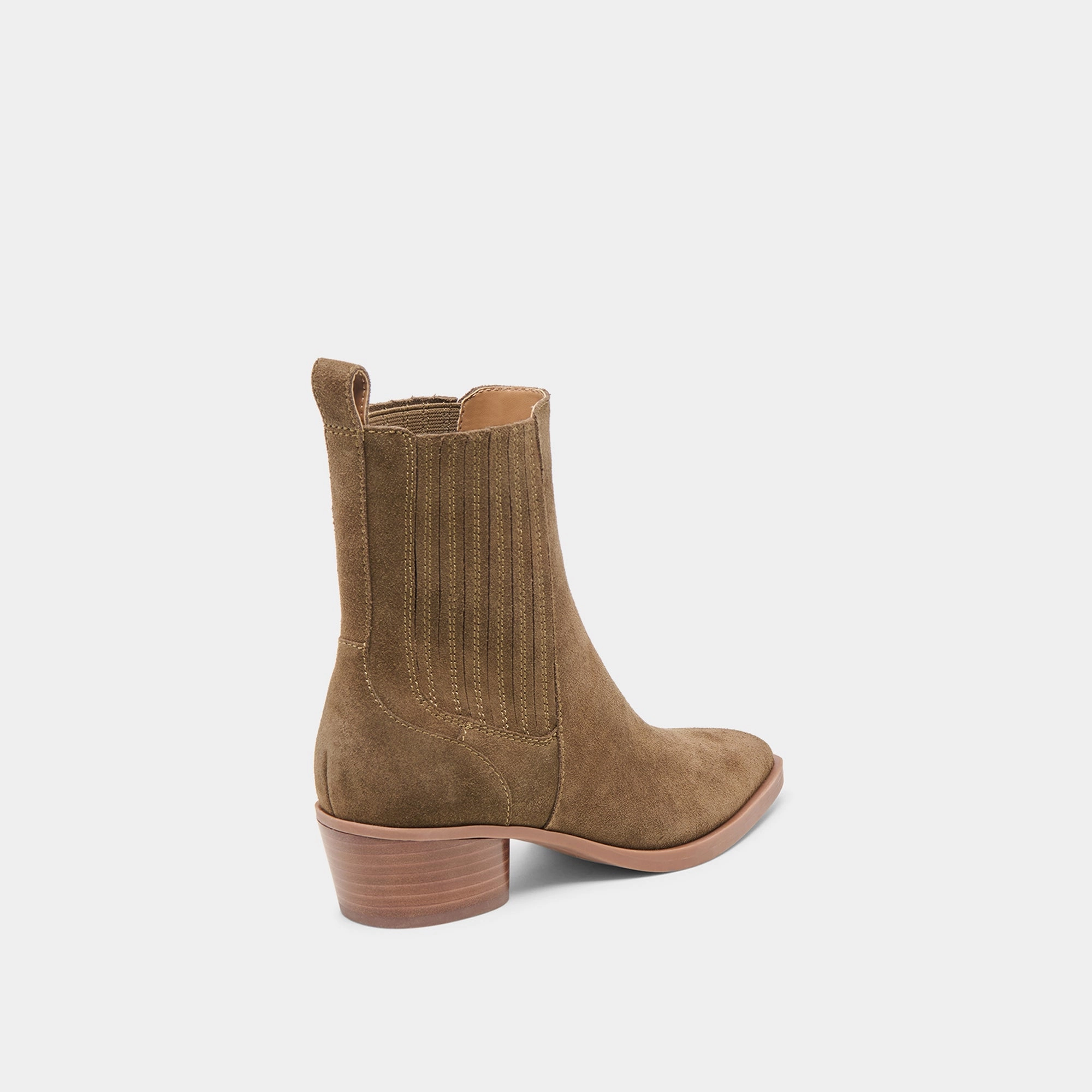 Padded Interior Rough Trail Hiker FAINT H2O BOOTIES OLIVE SUEDE