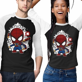 Casual Performance Fit Iron Spider Cartoon