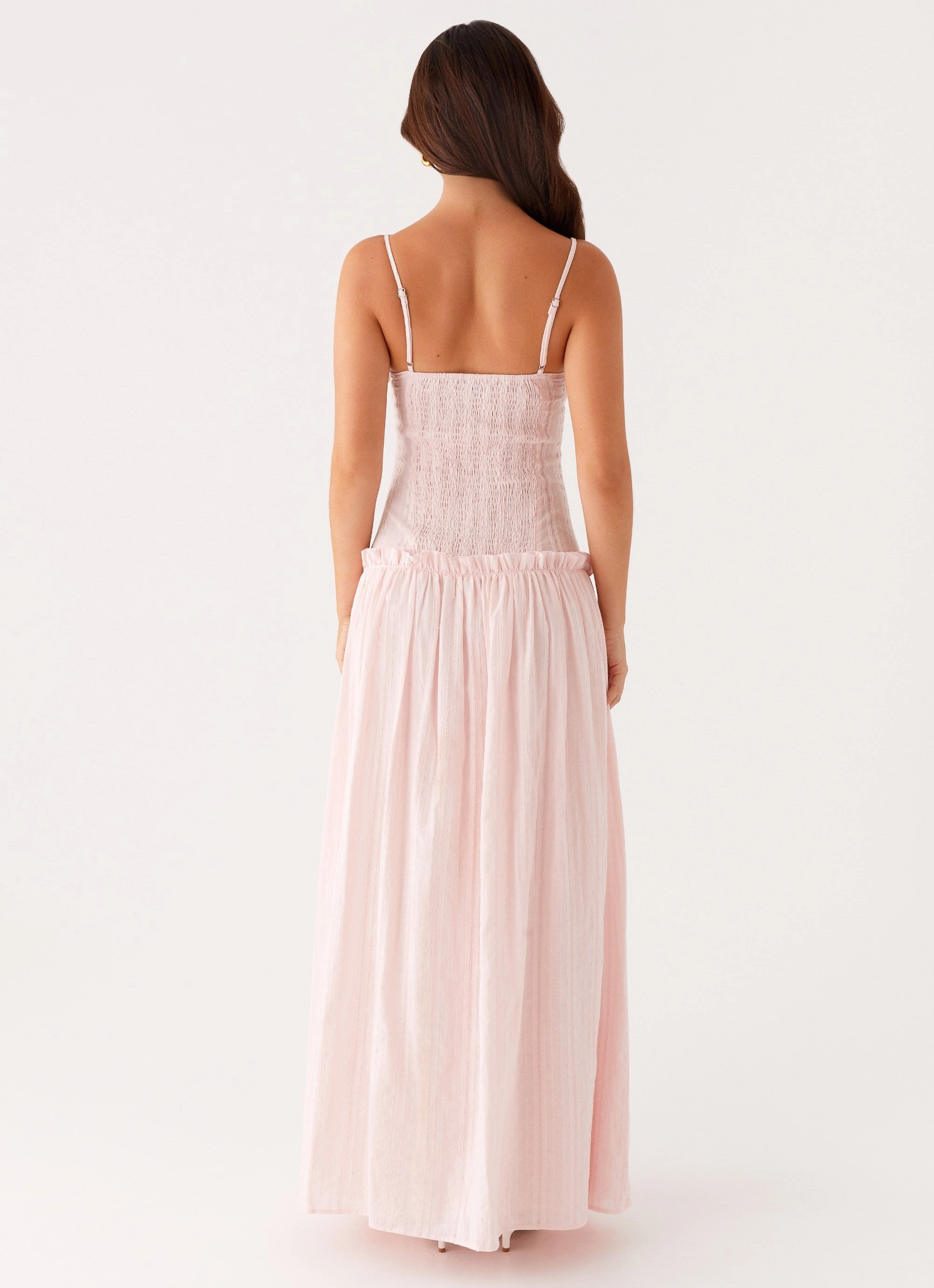 Formal Choice Jacinda Drop Waist Maxi Dress - Pink