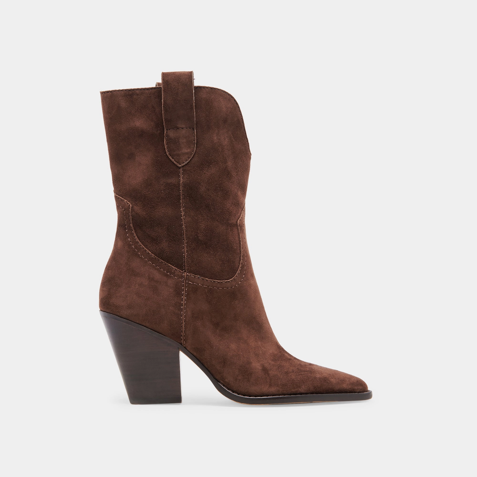 JESSEY BOOTS DK BROWN SUEDE Protective Wear