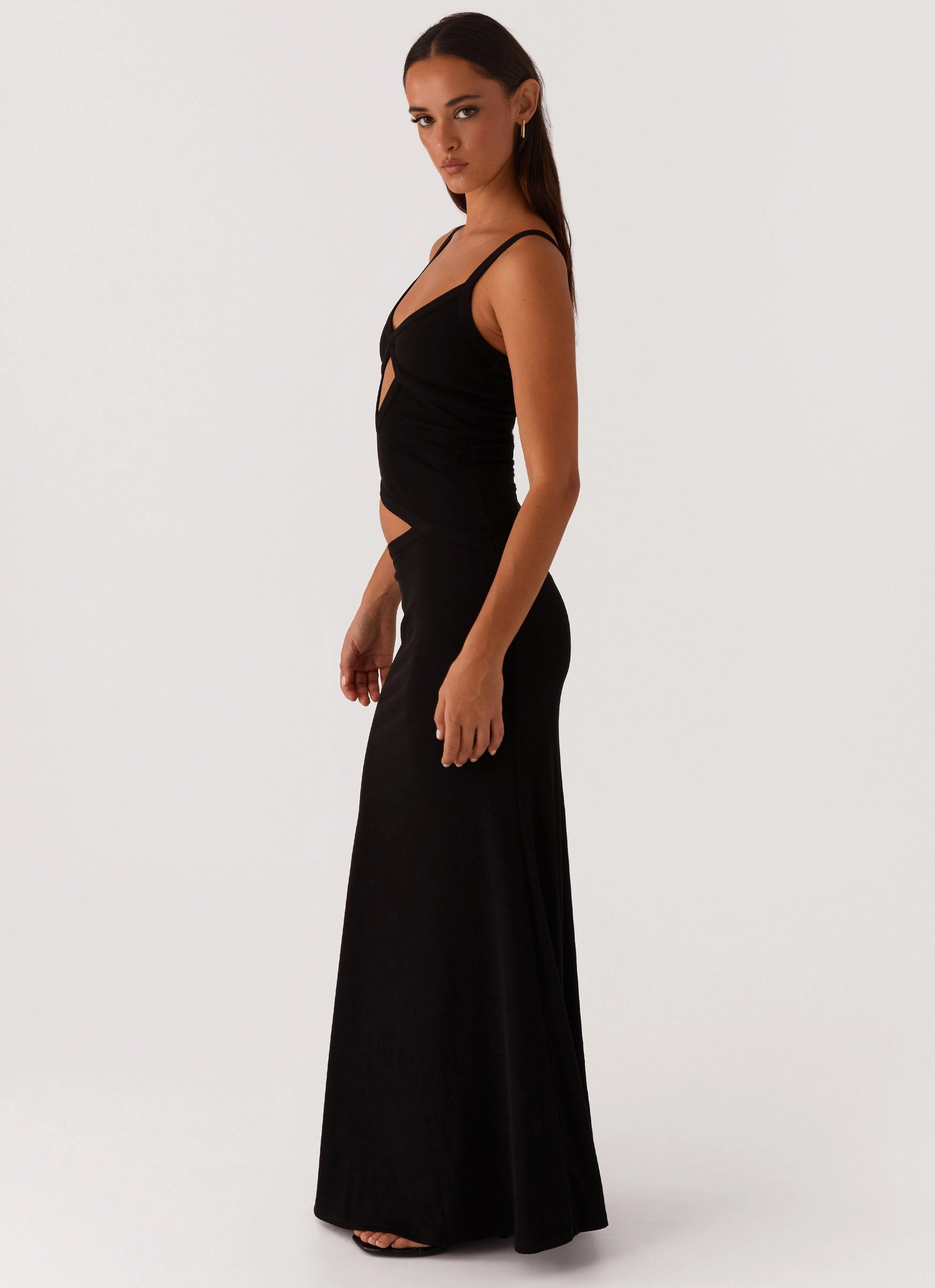 Jocelyn Maxi Dress - Black Smart Fit