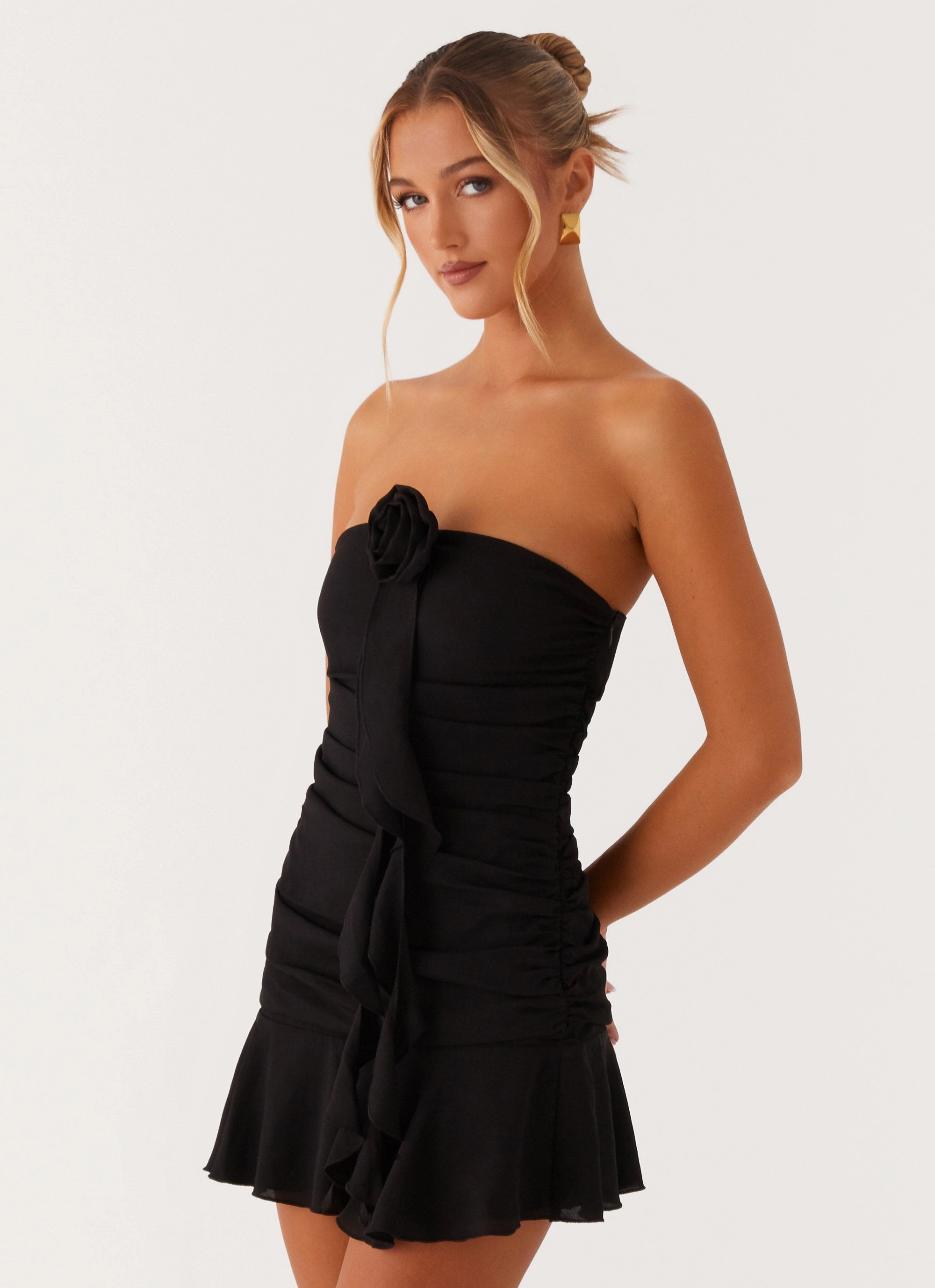 Jodie Mini Dress - Black Casual Mode