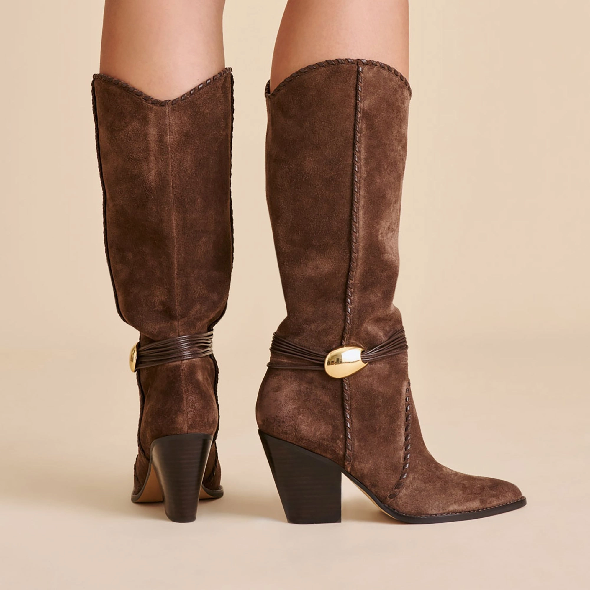 Seamless Fit JODY BOOTS DK BROWN SUEDE