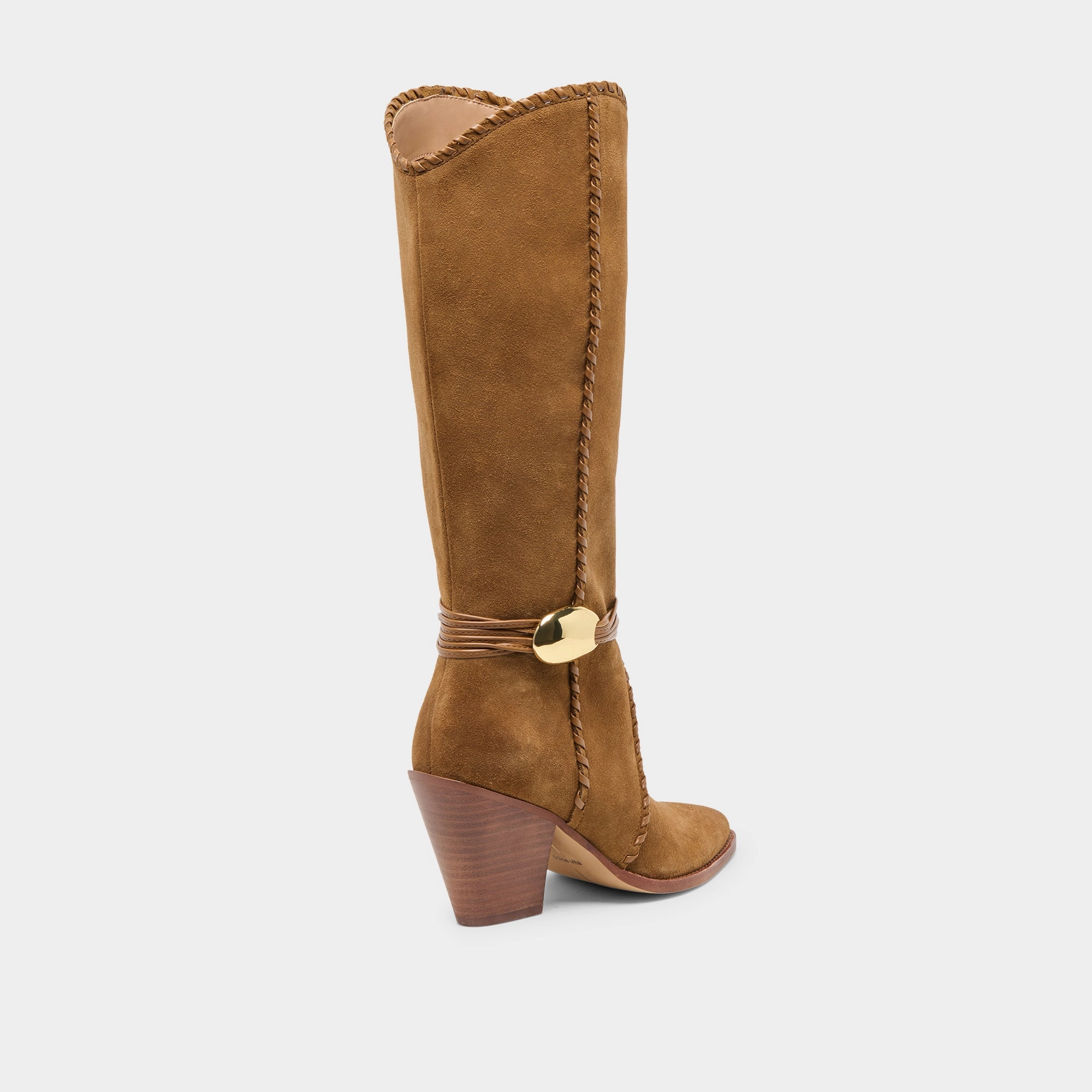JODY WIDE CALF BOOTS LT BROWN SUEDE Customizable Fit Features Northern Resident