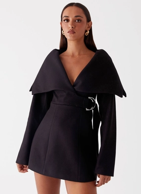 Season Ready Kaide Mini Dress - Black