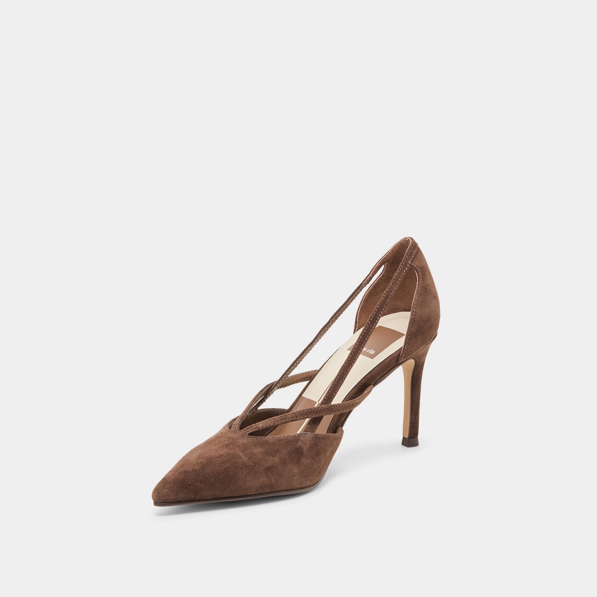 KAINE HEELS DK BROWN SUEDE Top Rated Collectible Item