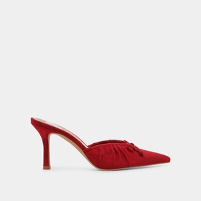 Graceful Step Iconic look KAIRI HEELS CRIMSON SUEDE