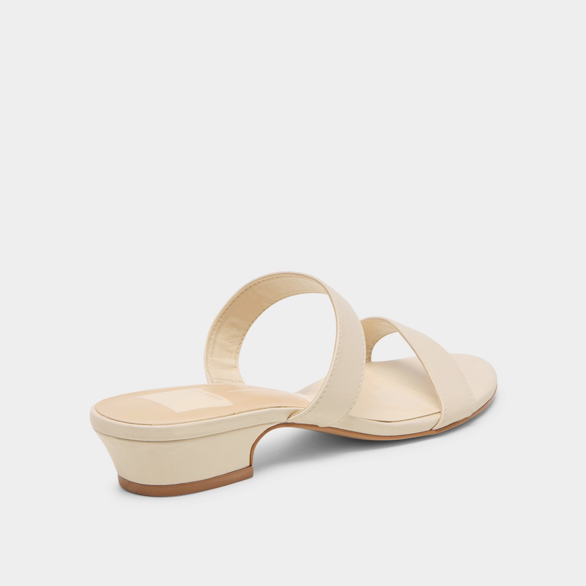 Anti Slip Outsole KAMILE SANDALS BONE LEATHER