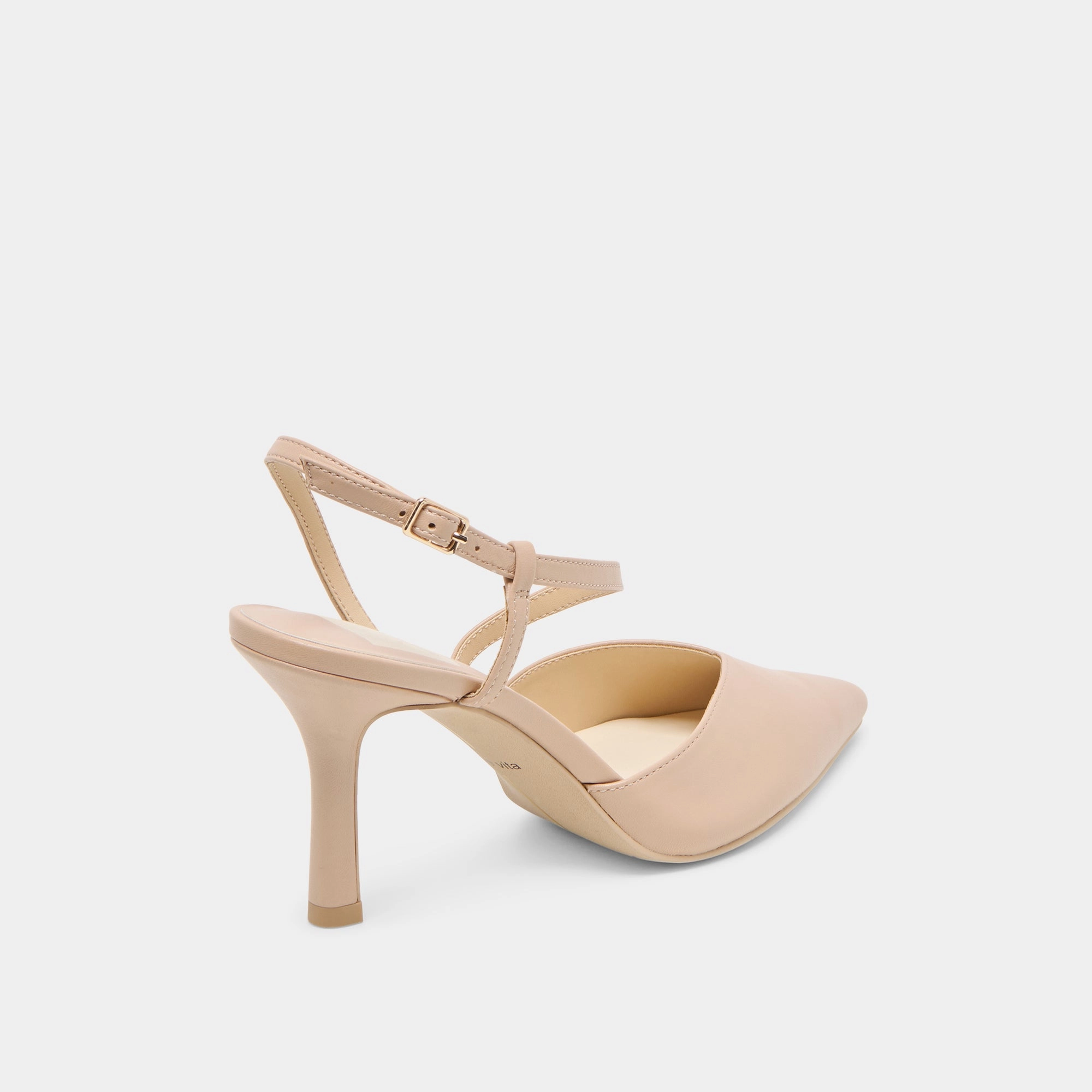 KAMRA HEELS BEIGE LEATHER Winter Spark