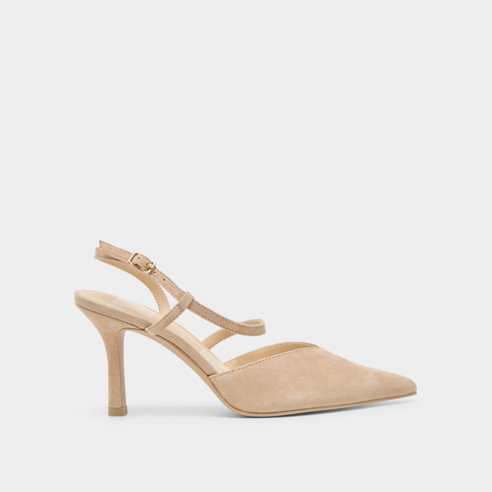 Petite Glow KAMRA HEELS CAMEL SUEDE