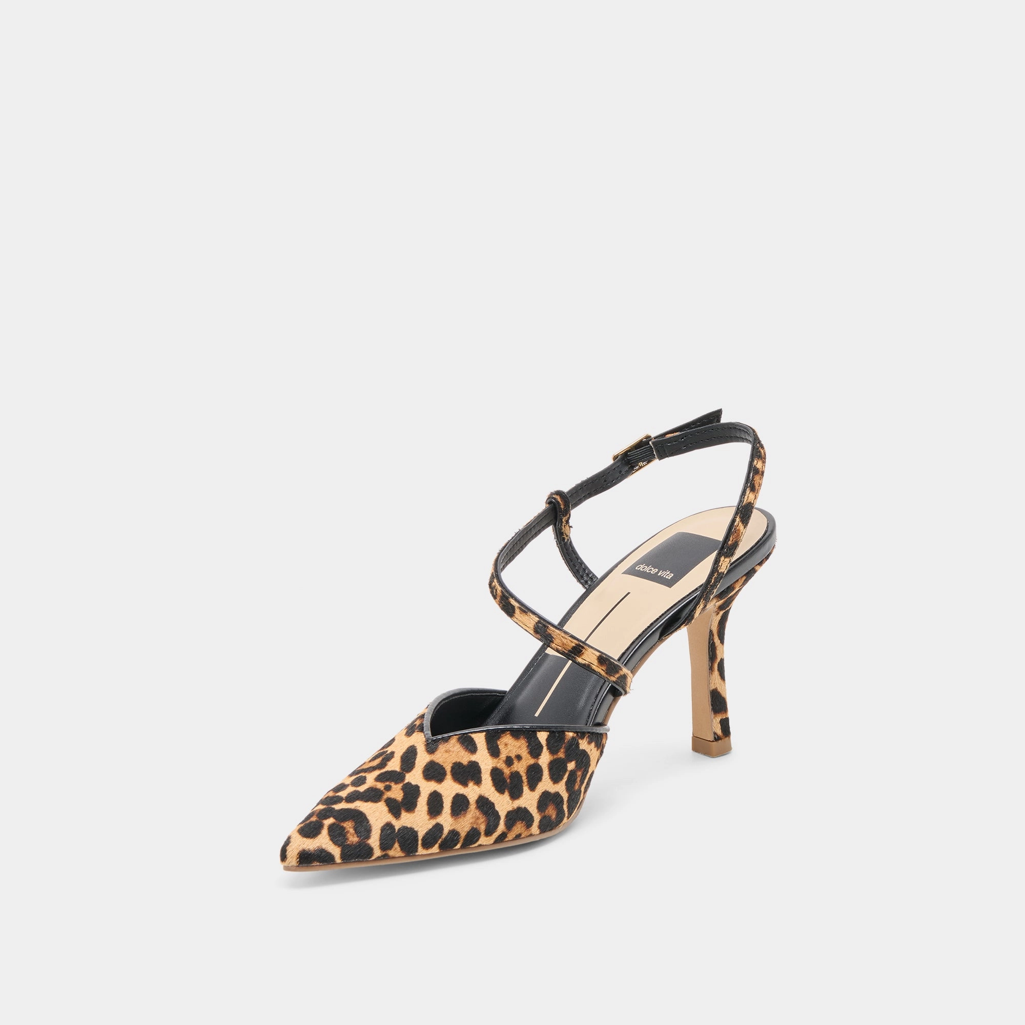 Light Step Limited Drop KAMRA HEELS DK LEOPARD CALF HAIR