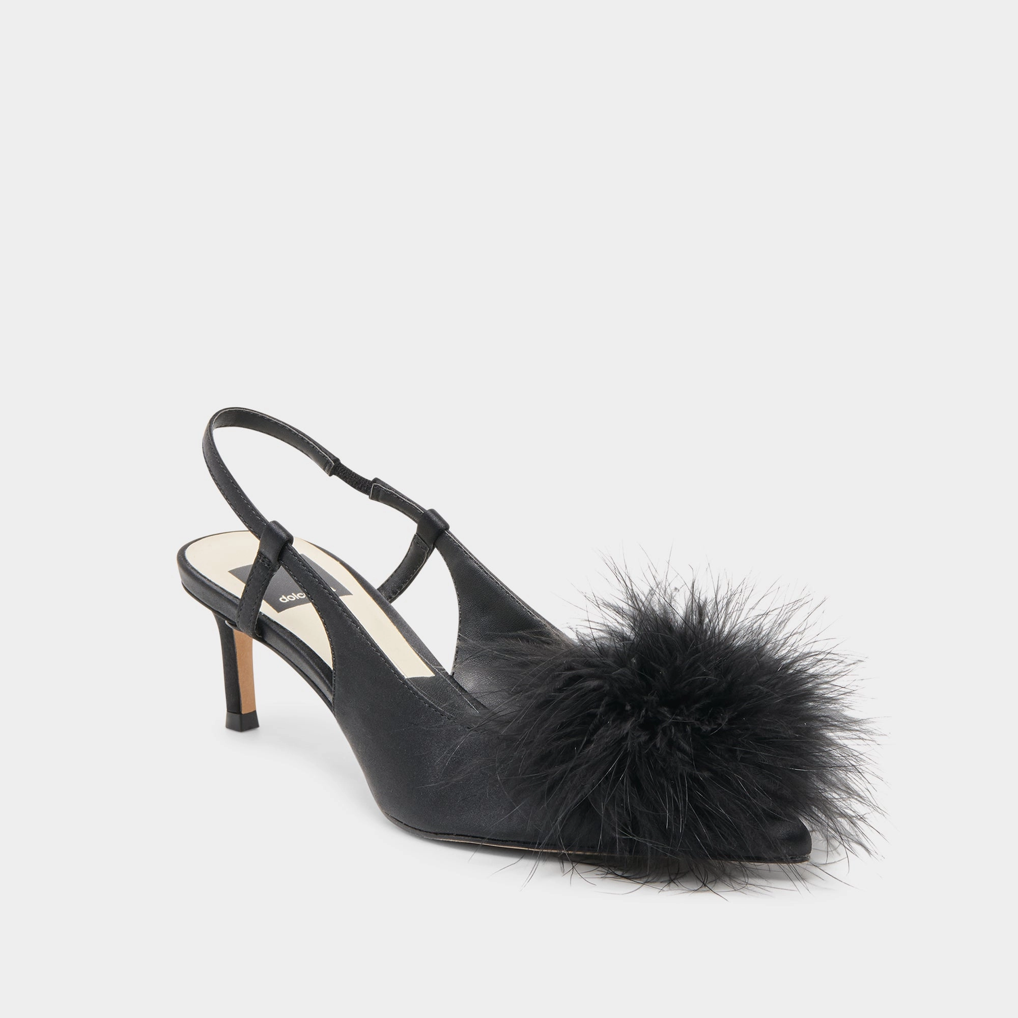 KAMY HEELS ONYX SATIN Flexible One Off