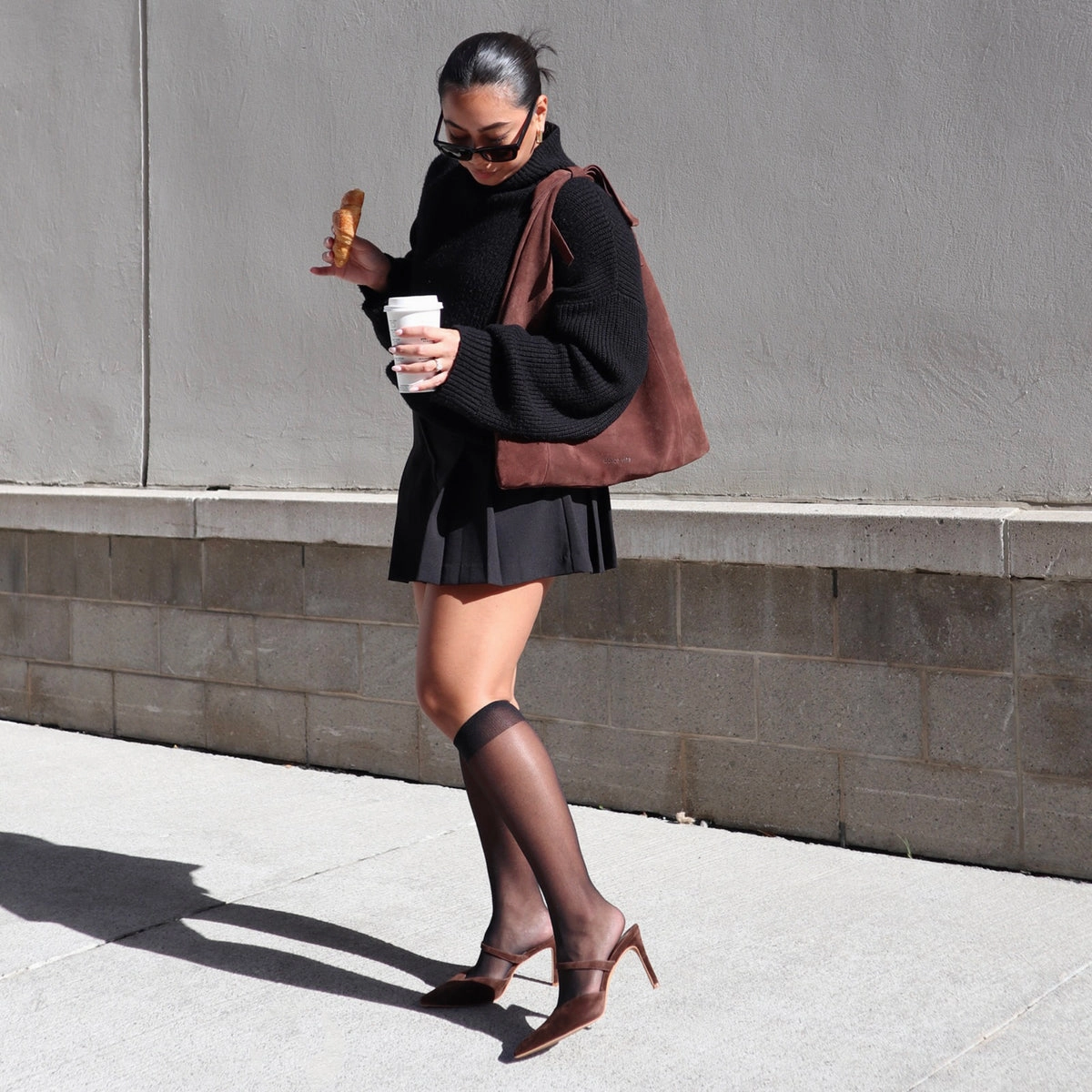 KANIKA HEELS DK BROWN SUEDE Premium Craft Sculpted Design