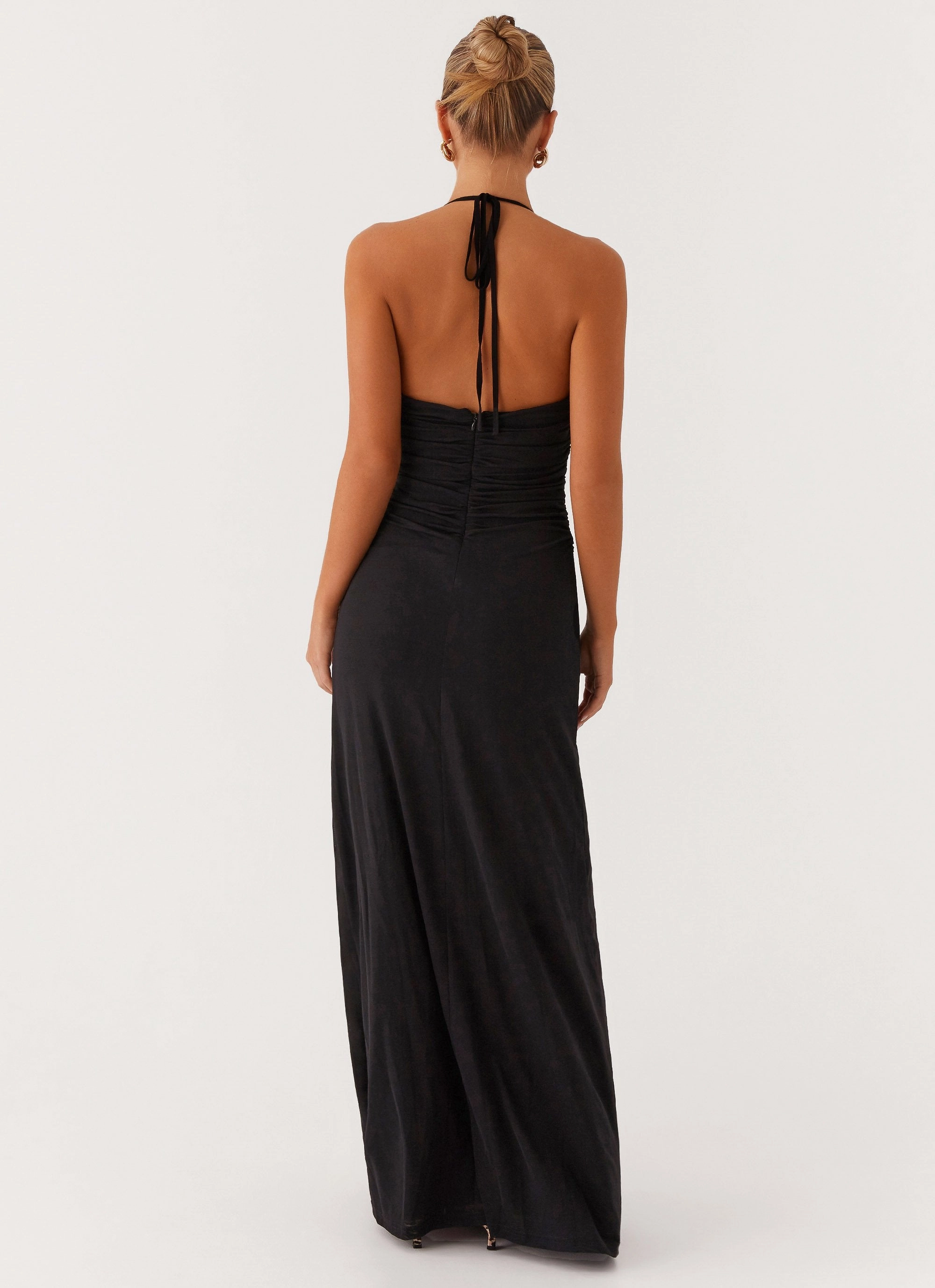 Workwear Comfort Subtle Elegance Kansas Maxi Dress - Black