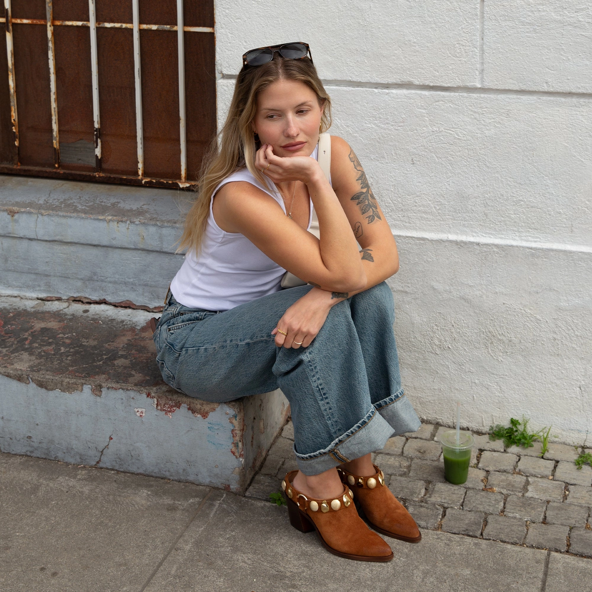 Comfy Sandals hand craft KANYON HEELS BROWN SUEDE