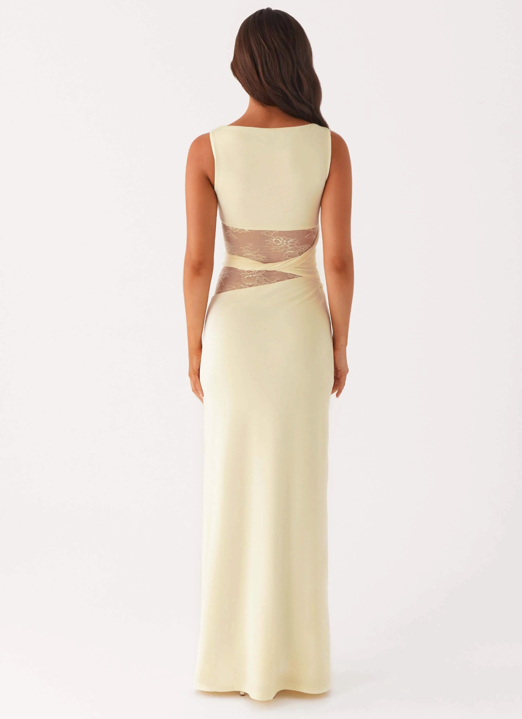 Karma Maxi Dress - Yellow Flexible Mood Relaxed Look
