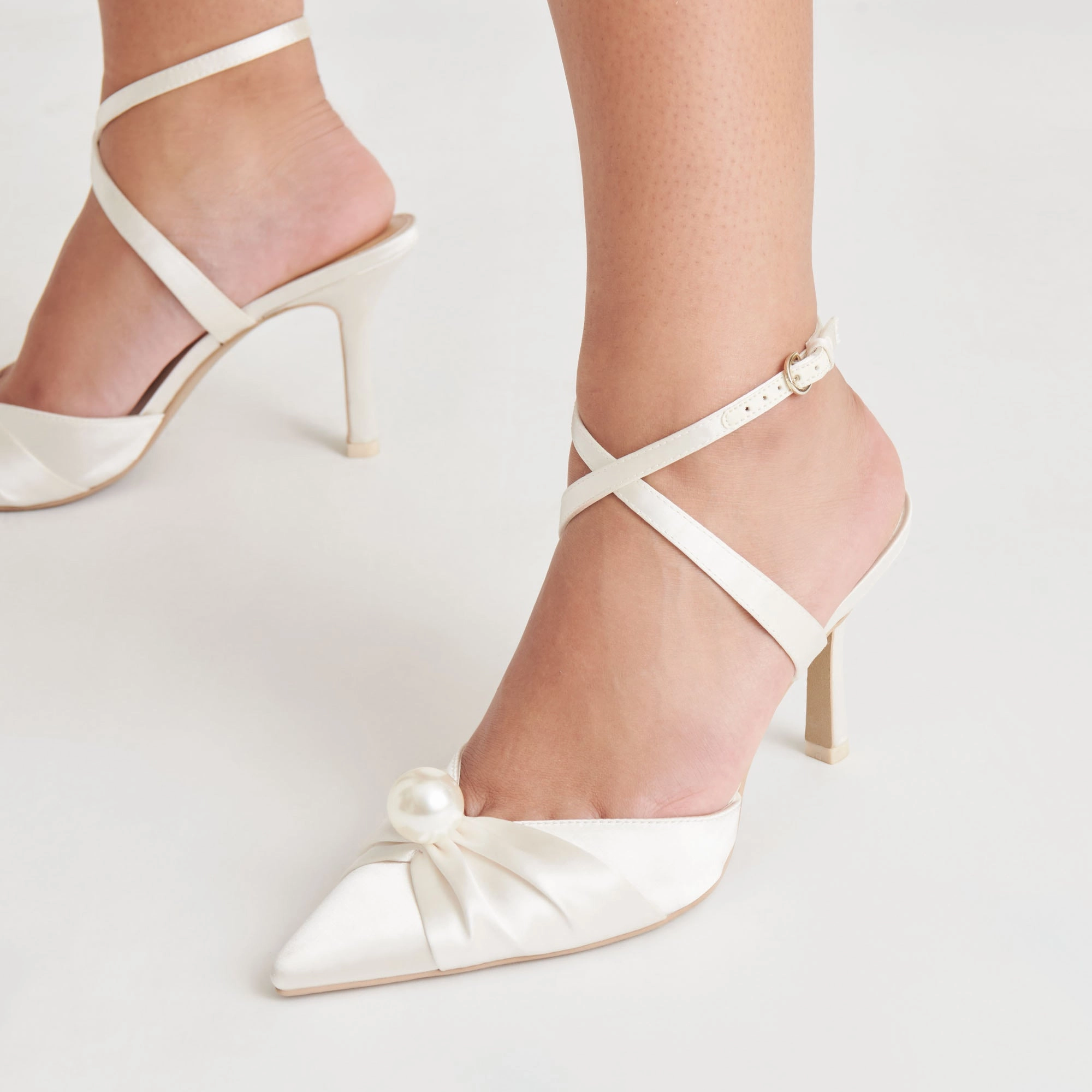Event Guard KAYSEY HEELS VANILLA SATIN