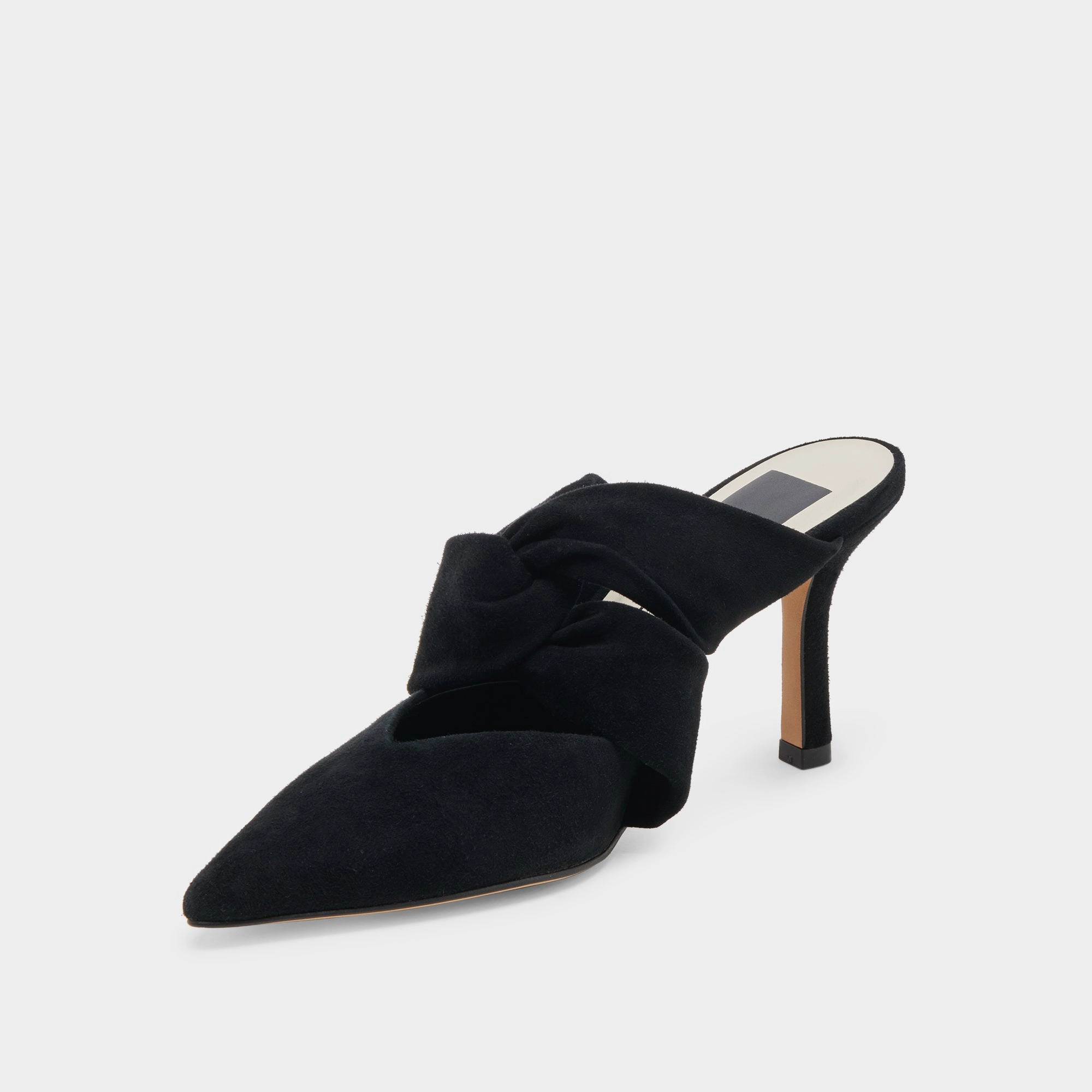 Boosted Height KELSY HEELS ONYX SUEDE