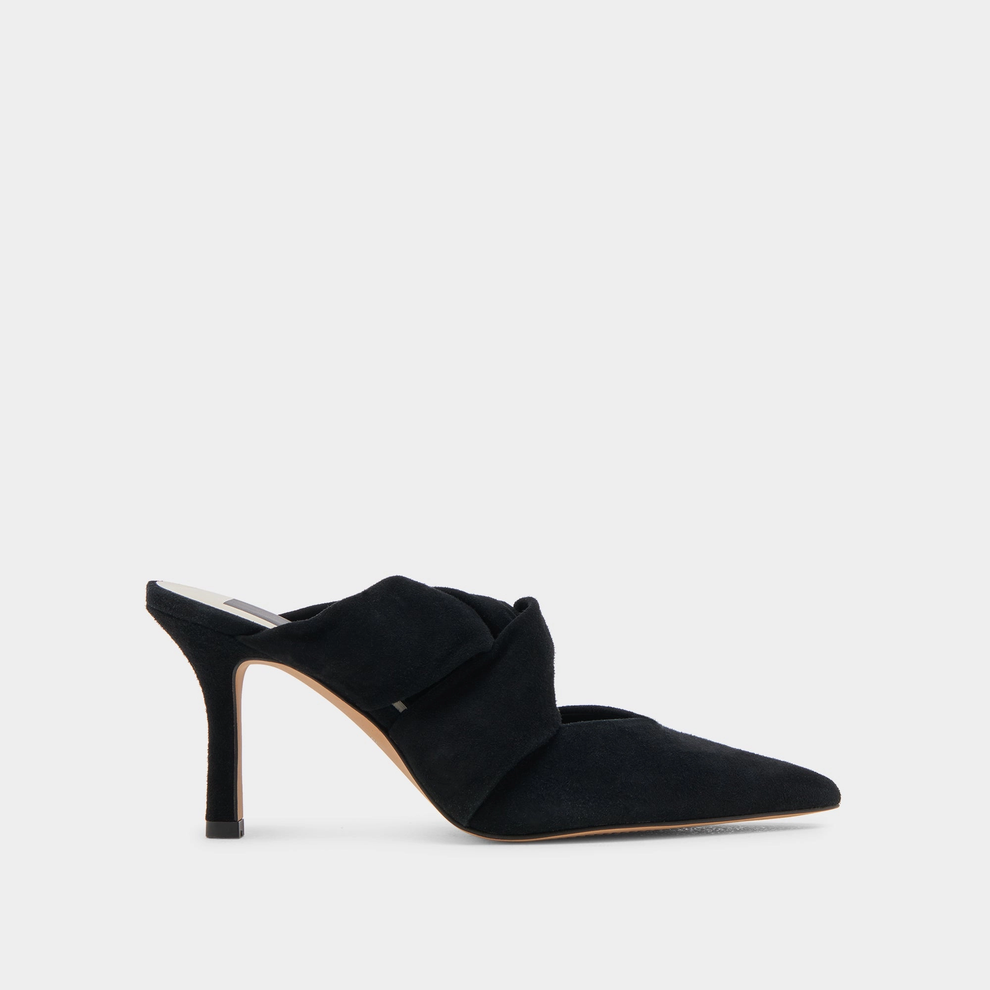 KELSY HEELS ONYX SUEDE Foot Hug Wedding Look