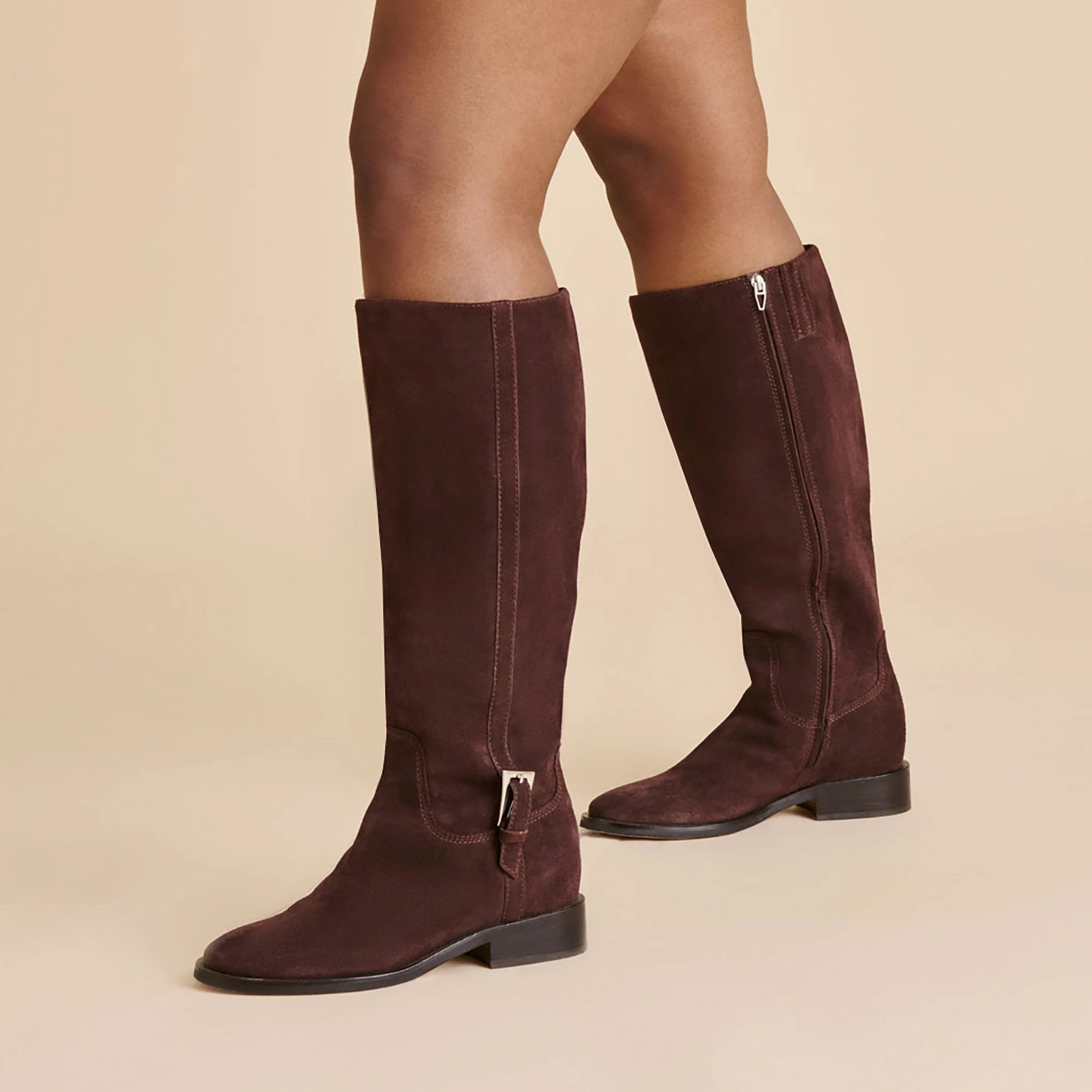 KILIAN H2O WIDE CALF BOOTS MAHOGANY SUEDE Breathable River Crossing