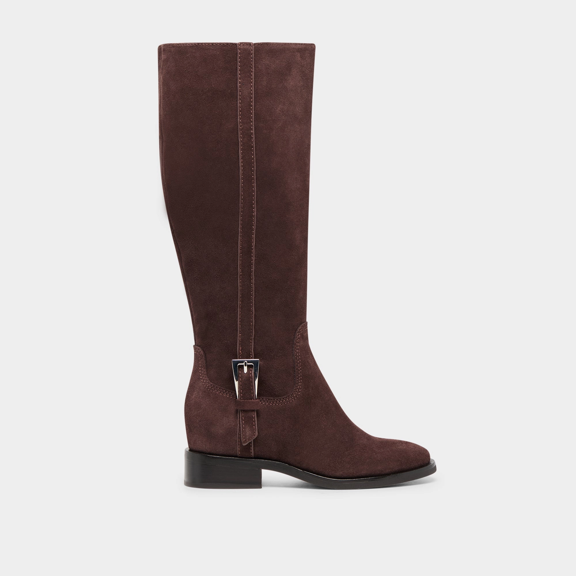 Street Ready Practical KILIAN H2O WIDE CALF BOOTS MAHOGANY SUEDE