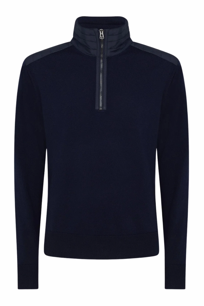 Kilmington Quarter-Zip Jumper Stylish Knit Layer Cozy and trendy