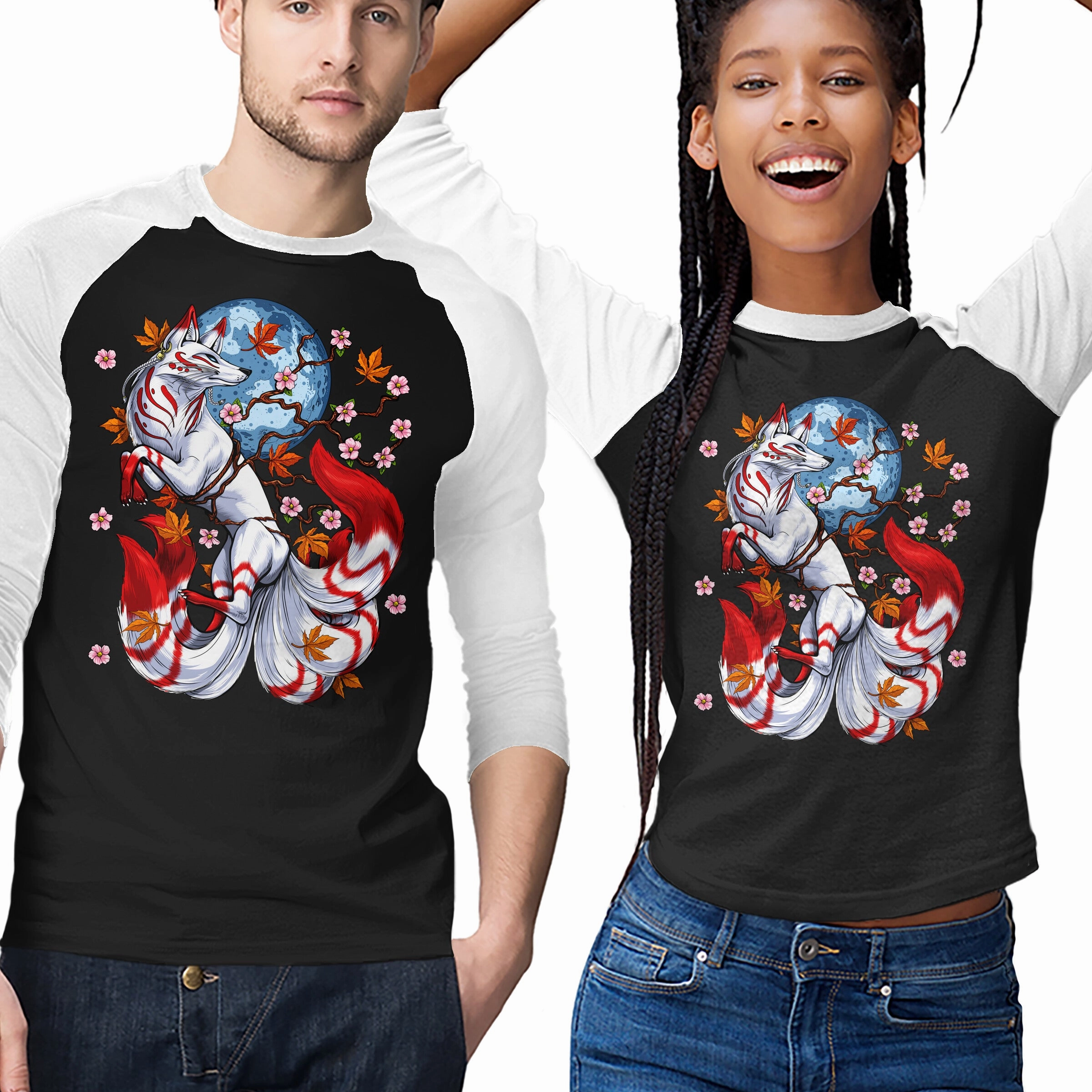 Classic and Comfy Effortless Fit Kitsune Japanese Fox