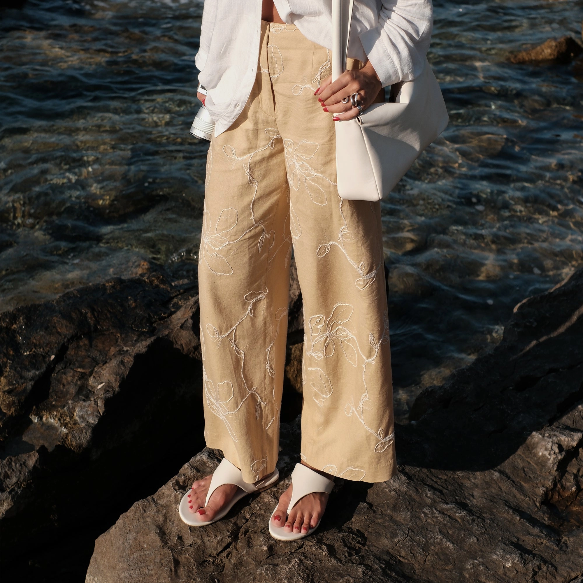 Chill Gear Quick Buckle KITTLE SANDALS OFF WHITE LEATHER