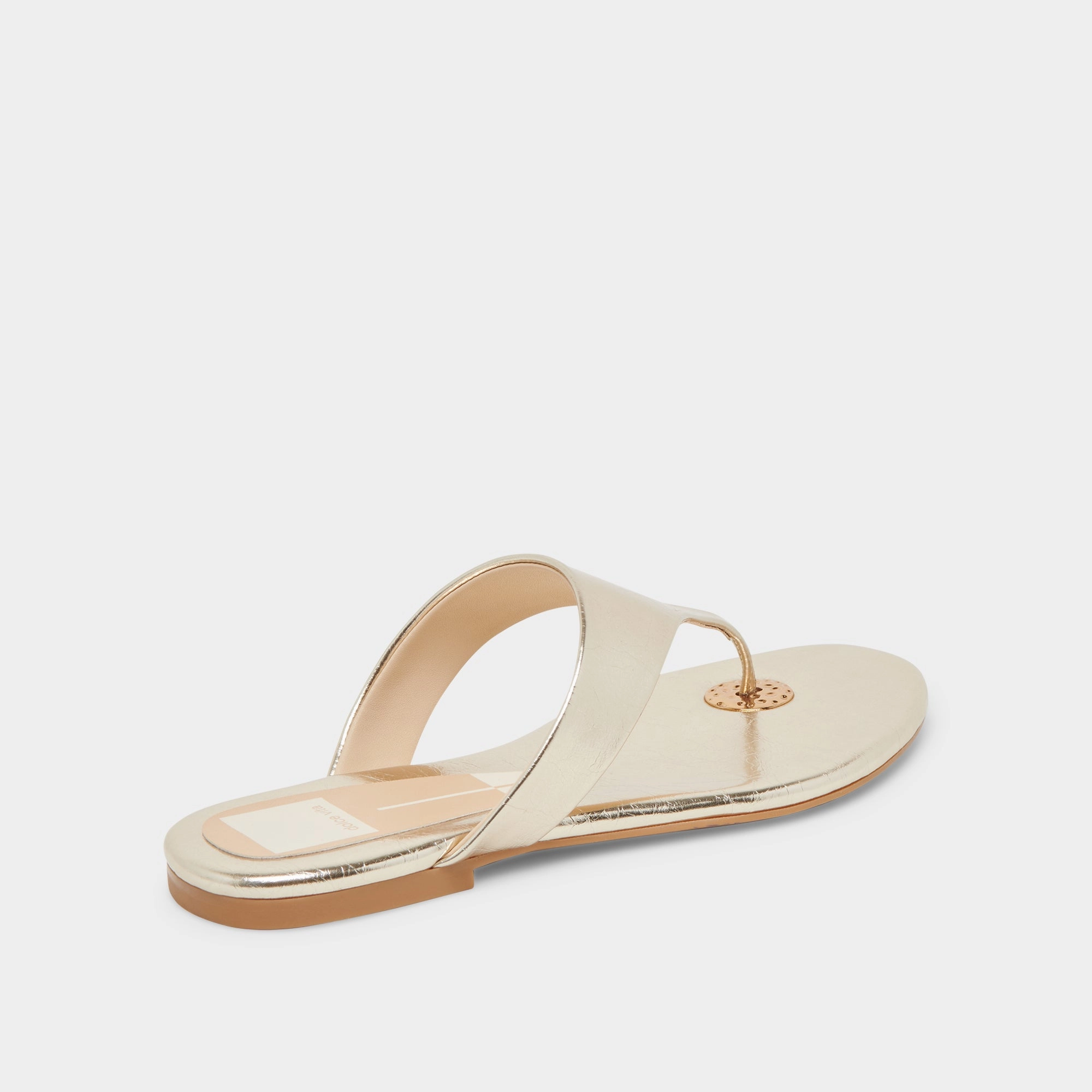 KITTLE SANDALS PLATINUM METALLIC STELLA Layered Shock Dispersion Sponge Padding