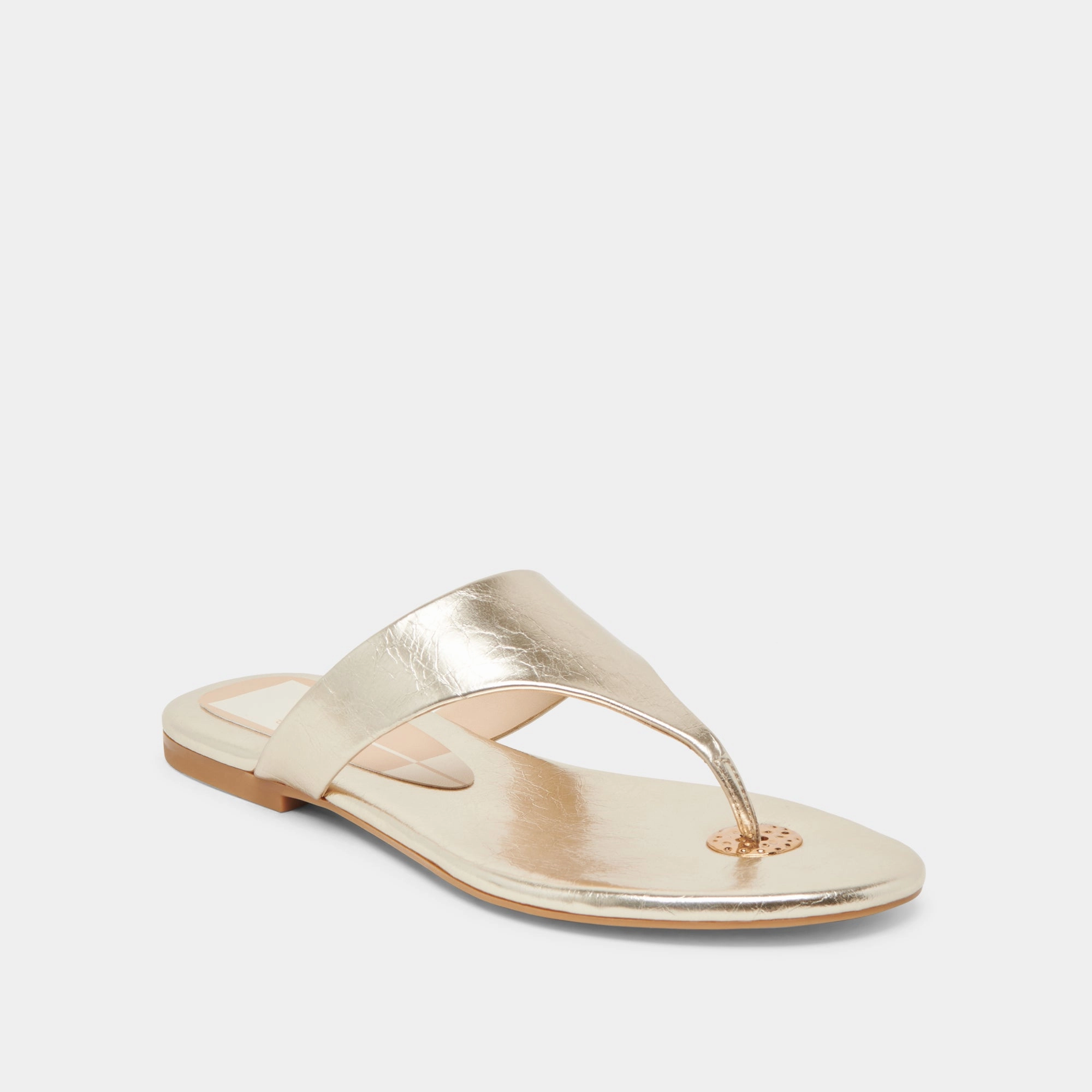 KITTLE SANDALS PLATINUM METALLIC STELLA Toe Thong