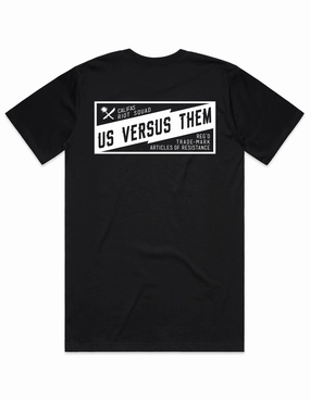 Relaxed Armhole Cut Effortless Fit LABEL TEE