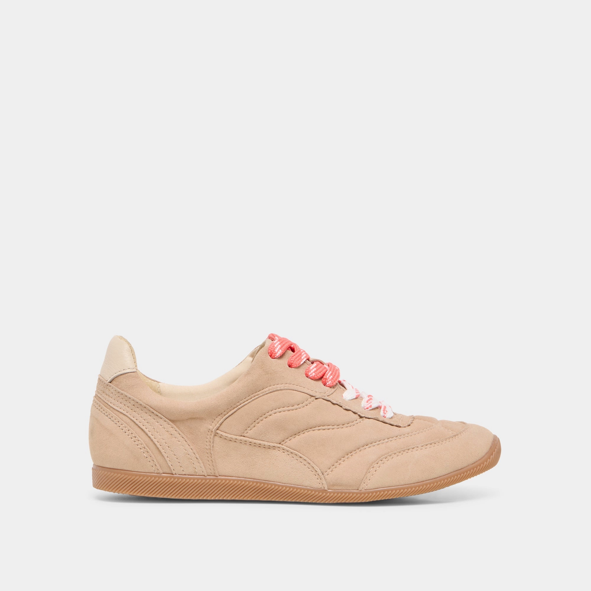 Dynamic Response Technology Adaptive Lacing Harness LAINI SNEAKERS CAMEL SUEDE