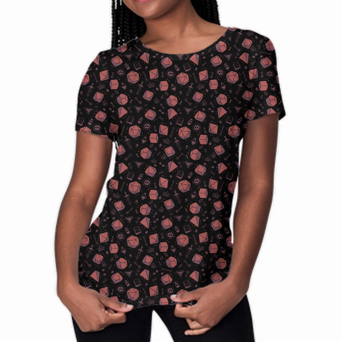 Dice Roll Plus size clothing Breathable Comfort Design