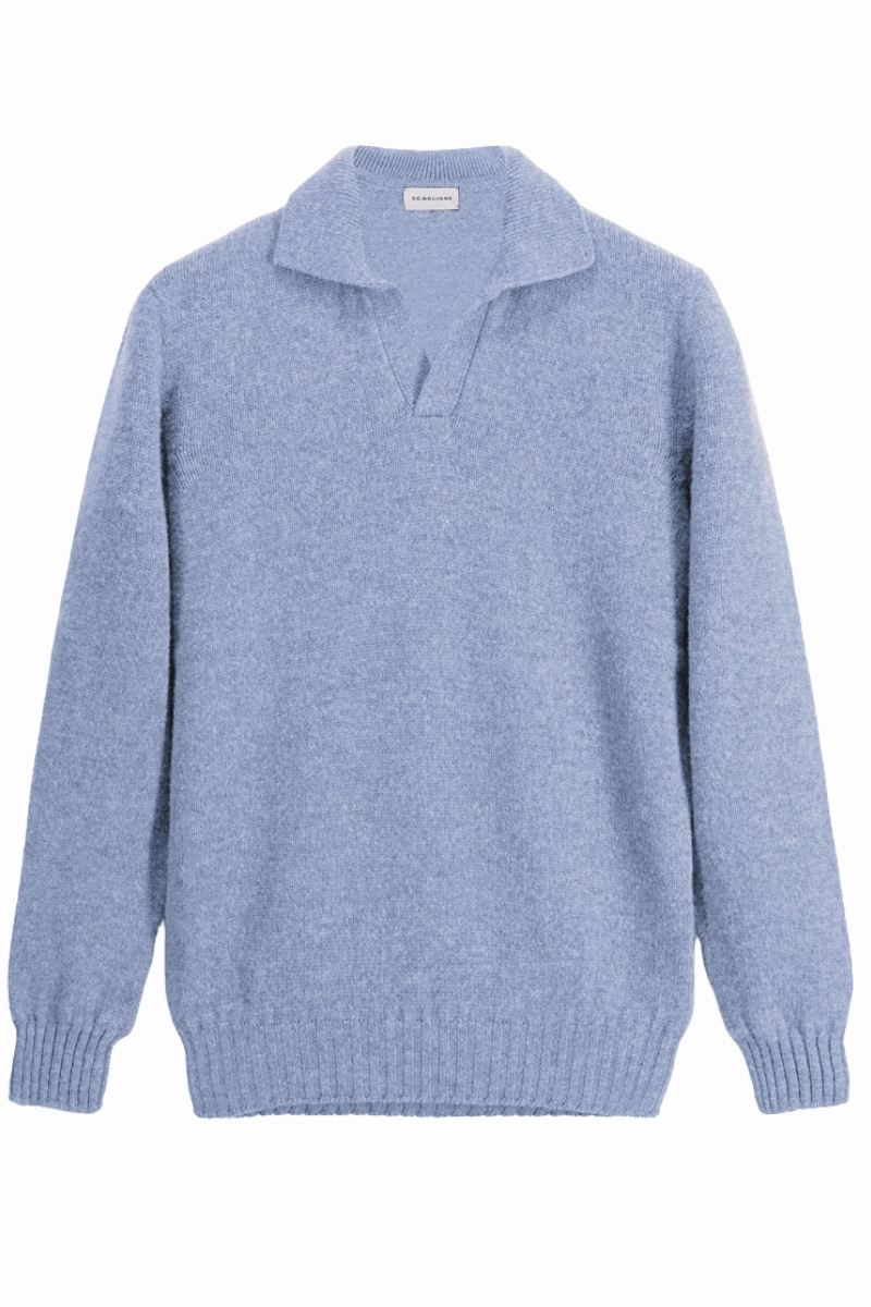 Thermal Lock Stitching Softwool Open Polo