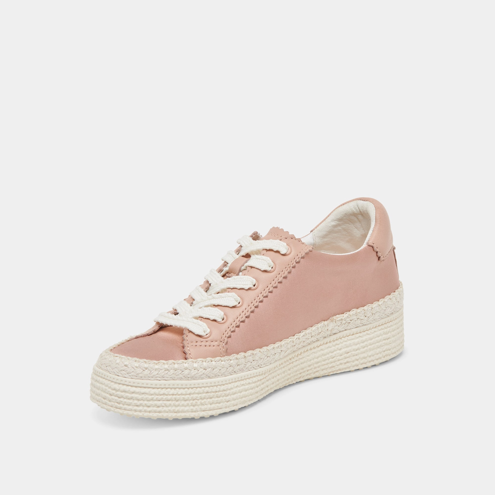 Stretchable Upper LENNIX SNEAKERS COPPER SATIN