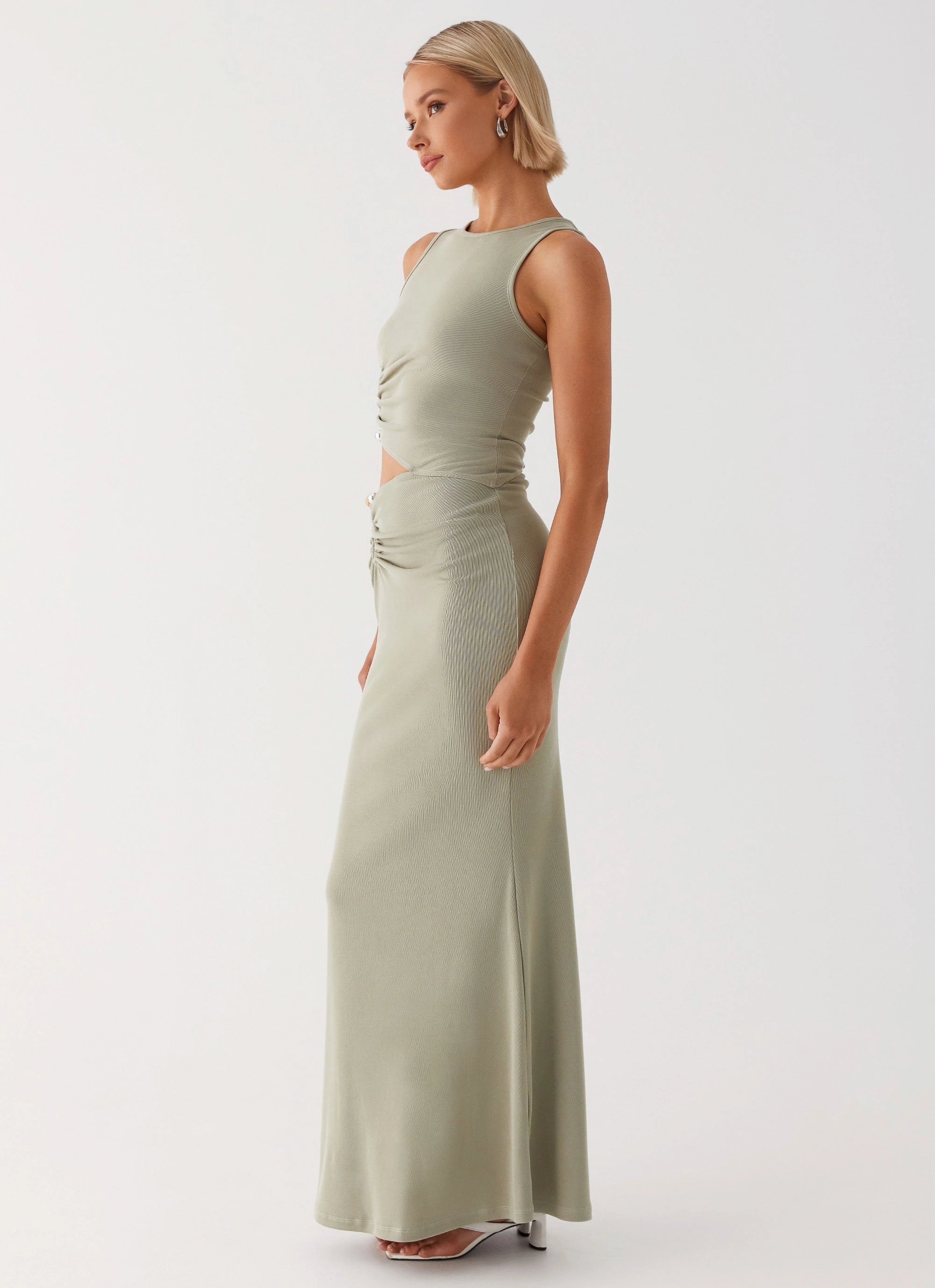 Effortless weekend dress Lennox Maxi Dress - Sage
