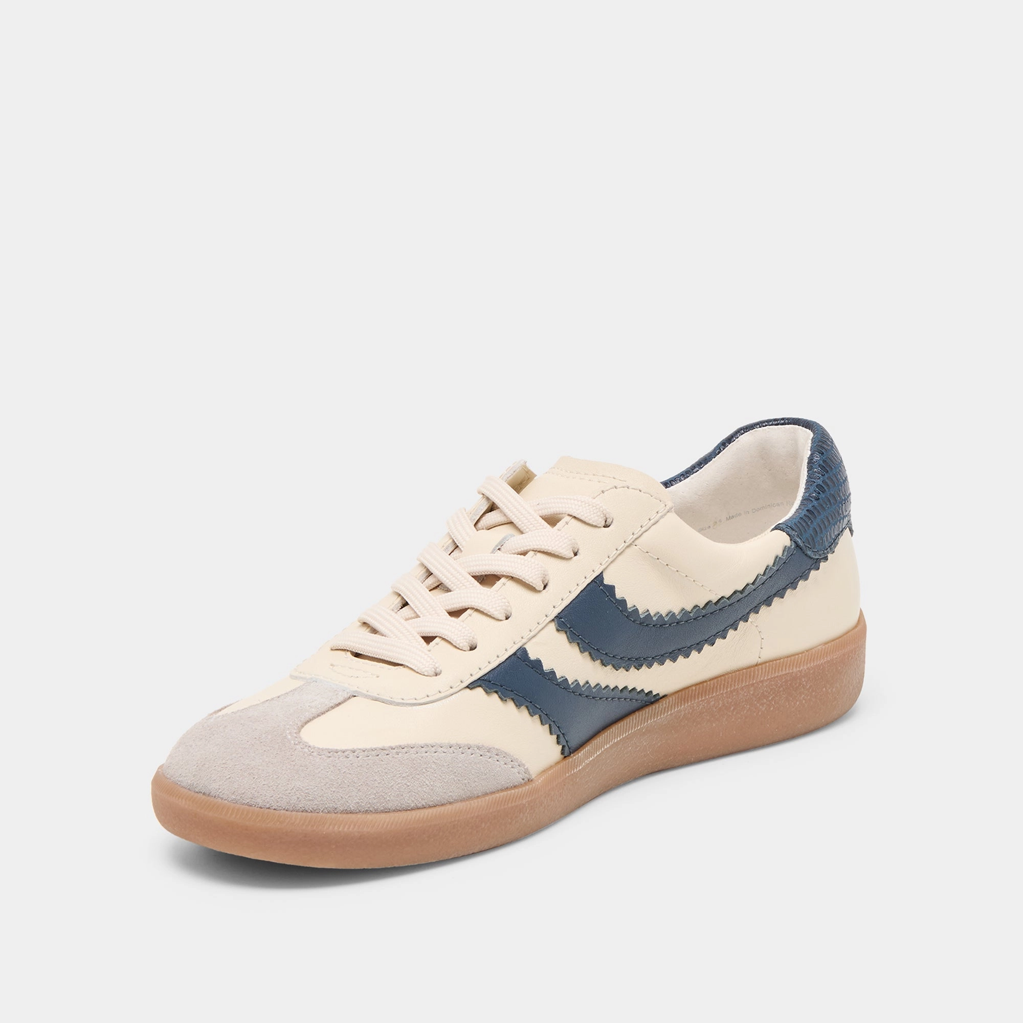 MERIT SNEAKERS WHITE NAVY LEATHER Motion Boost
