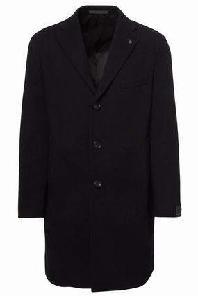 Bomber Cut Slash Pocket Overcoat