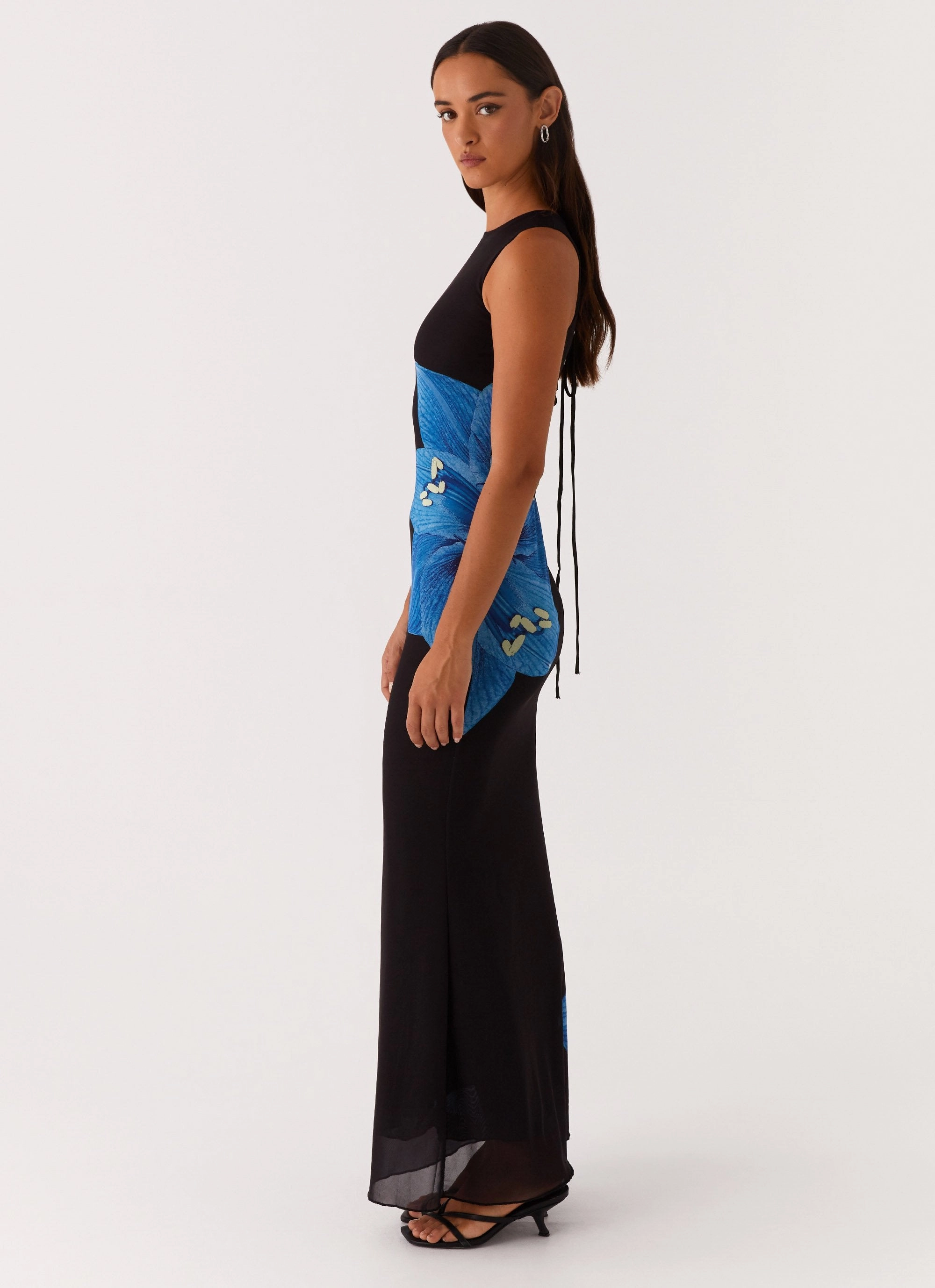 Manhattan Nights Maxi Dress - Black Quick Elegance