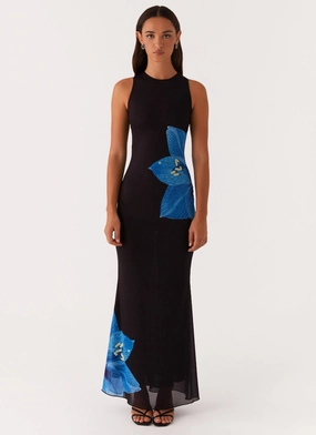 Global Style Manhattan Nights Maxi Dress - Black