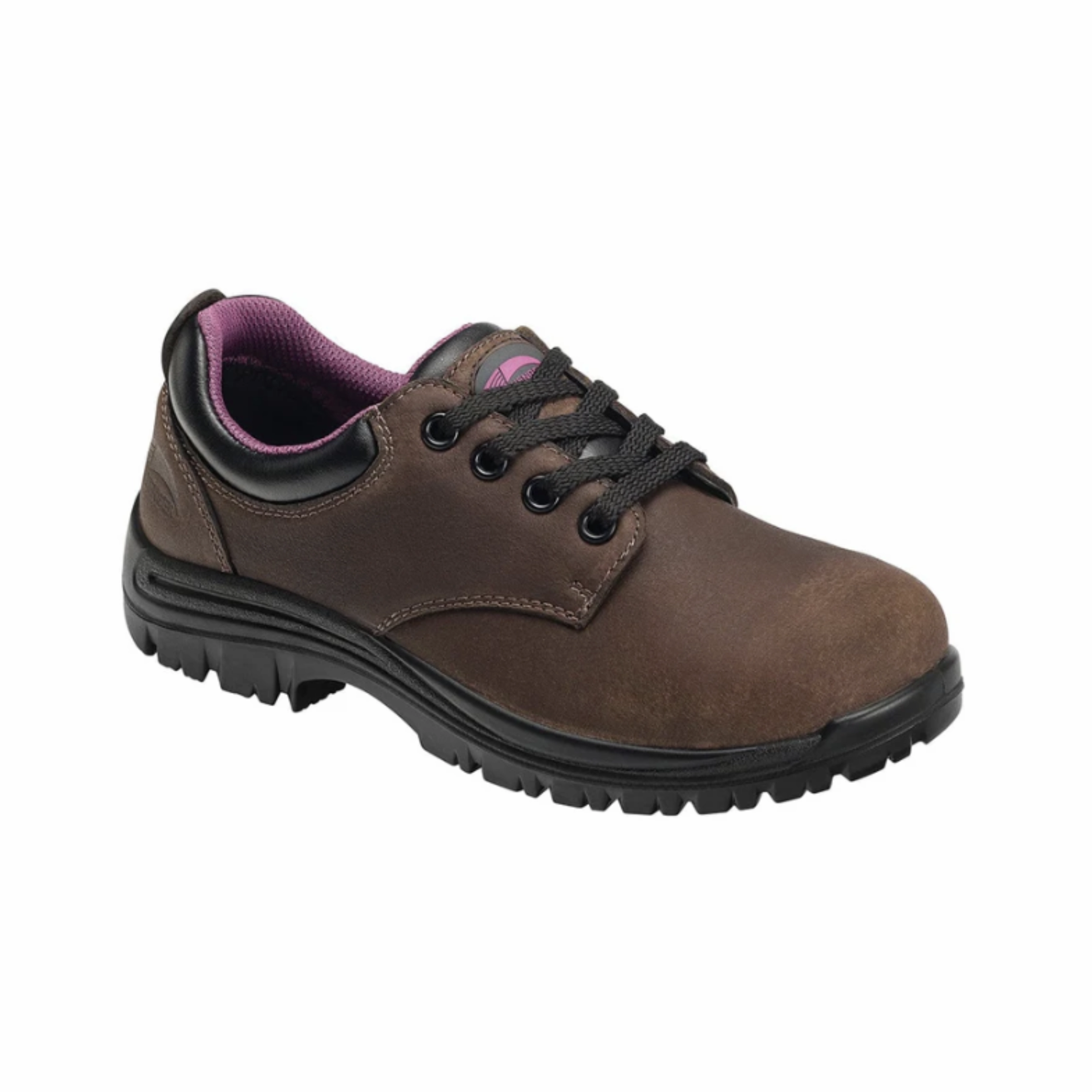 Balanced weight Pure Flex Women's Foreman Oxford (Composite Toe) - Brown (B Width)