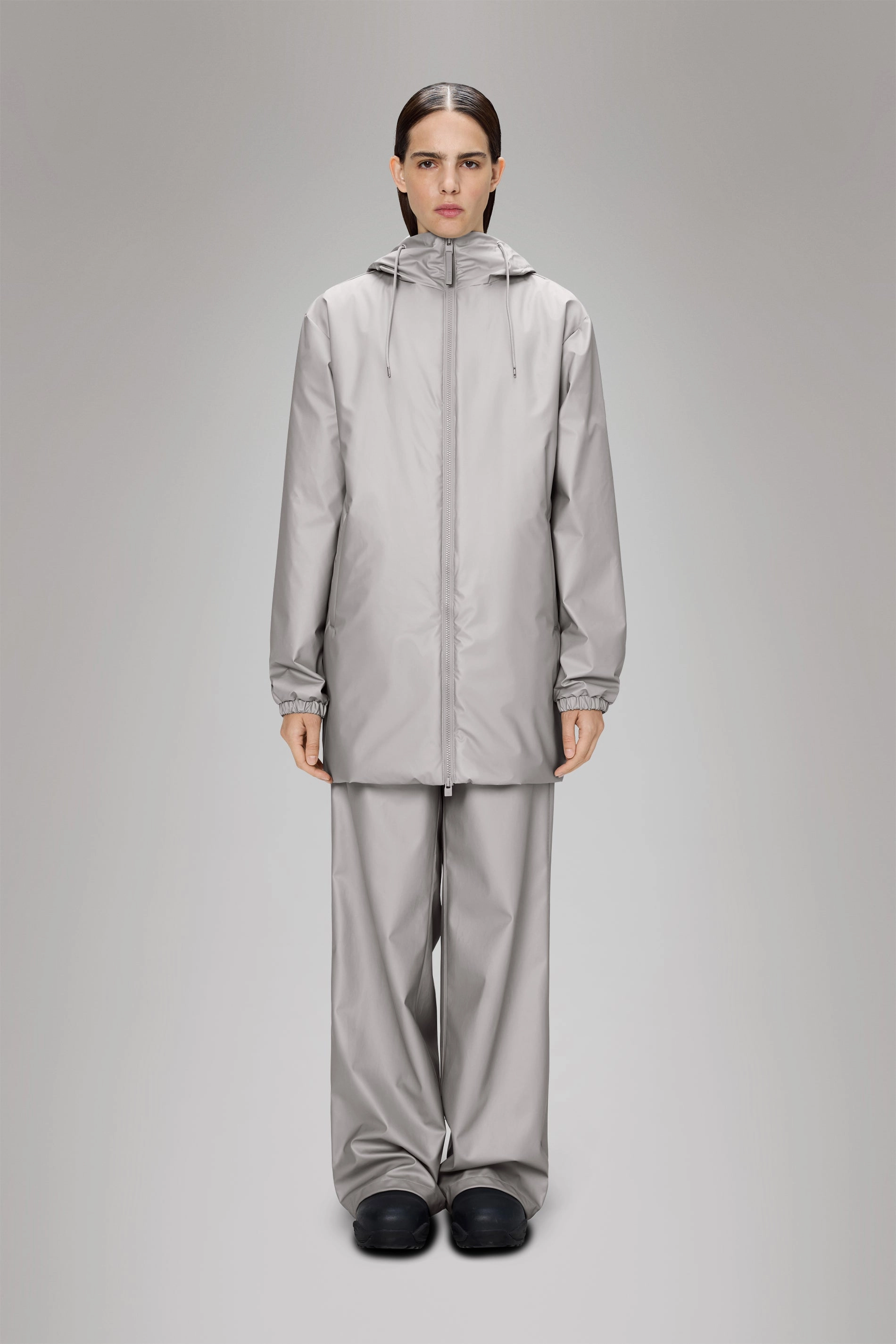 Windproof Thermal Shell Lohja Long Insulated Jacket