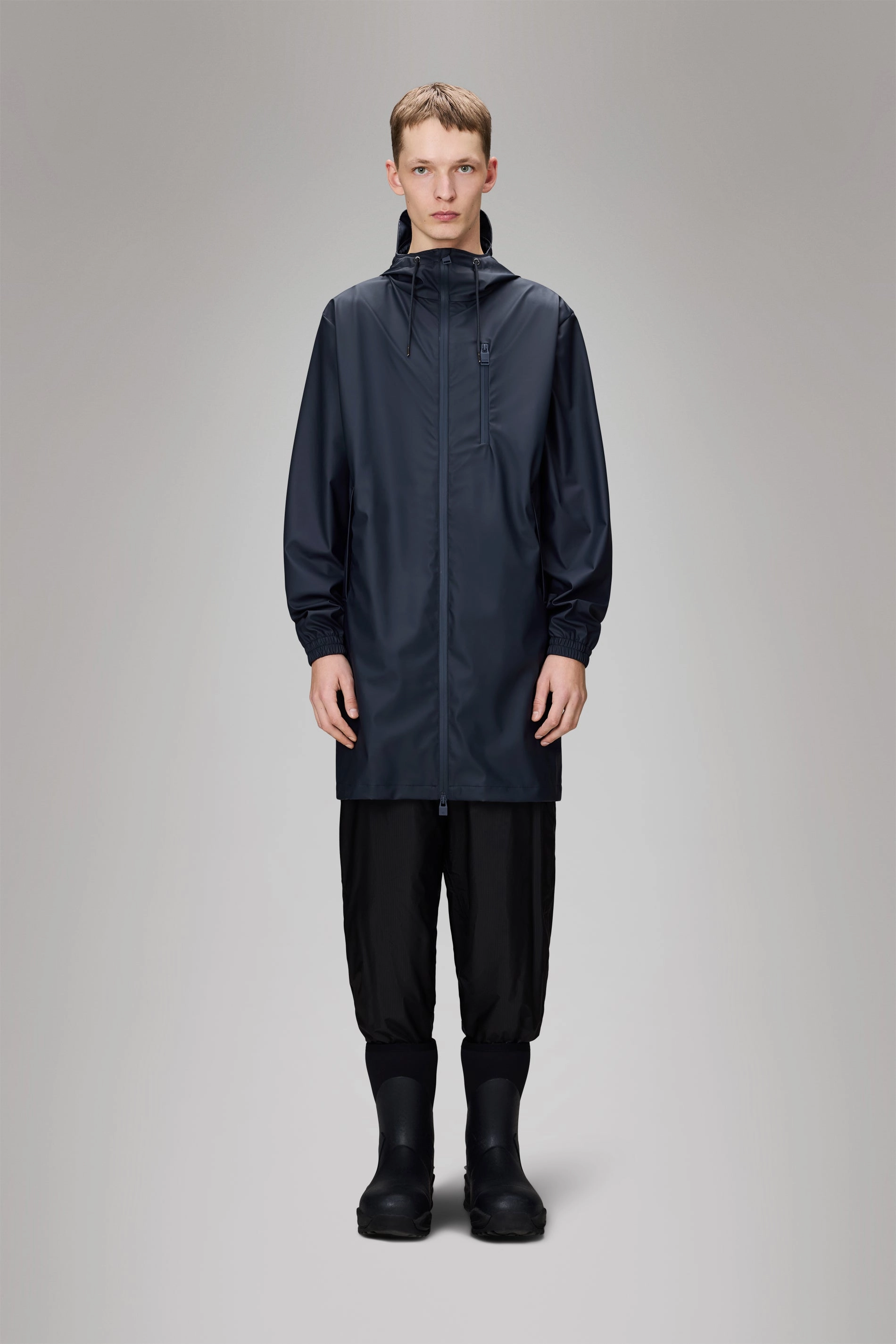 Fleece Lined Interior Hard Cover Long Storm Breaker